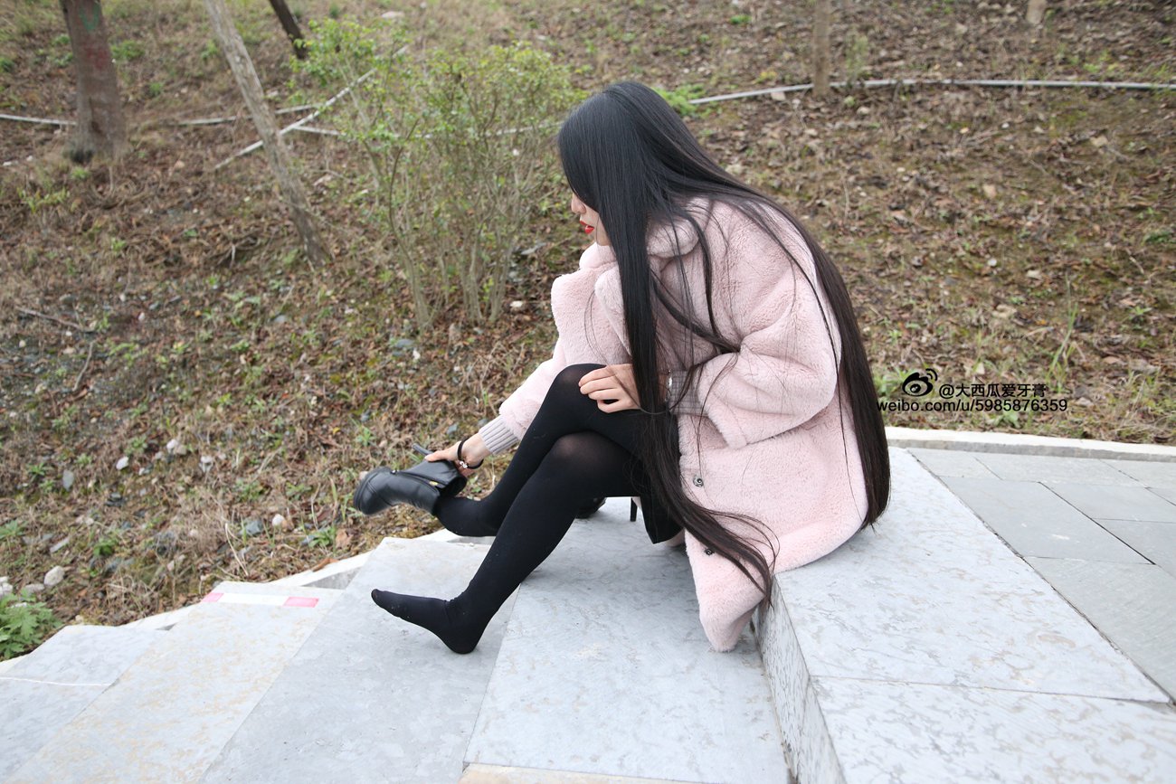 图片[138]-大西瓜爱牙膏-早期作品-S043  黑丝 [350P] – 速更版-美库