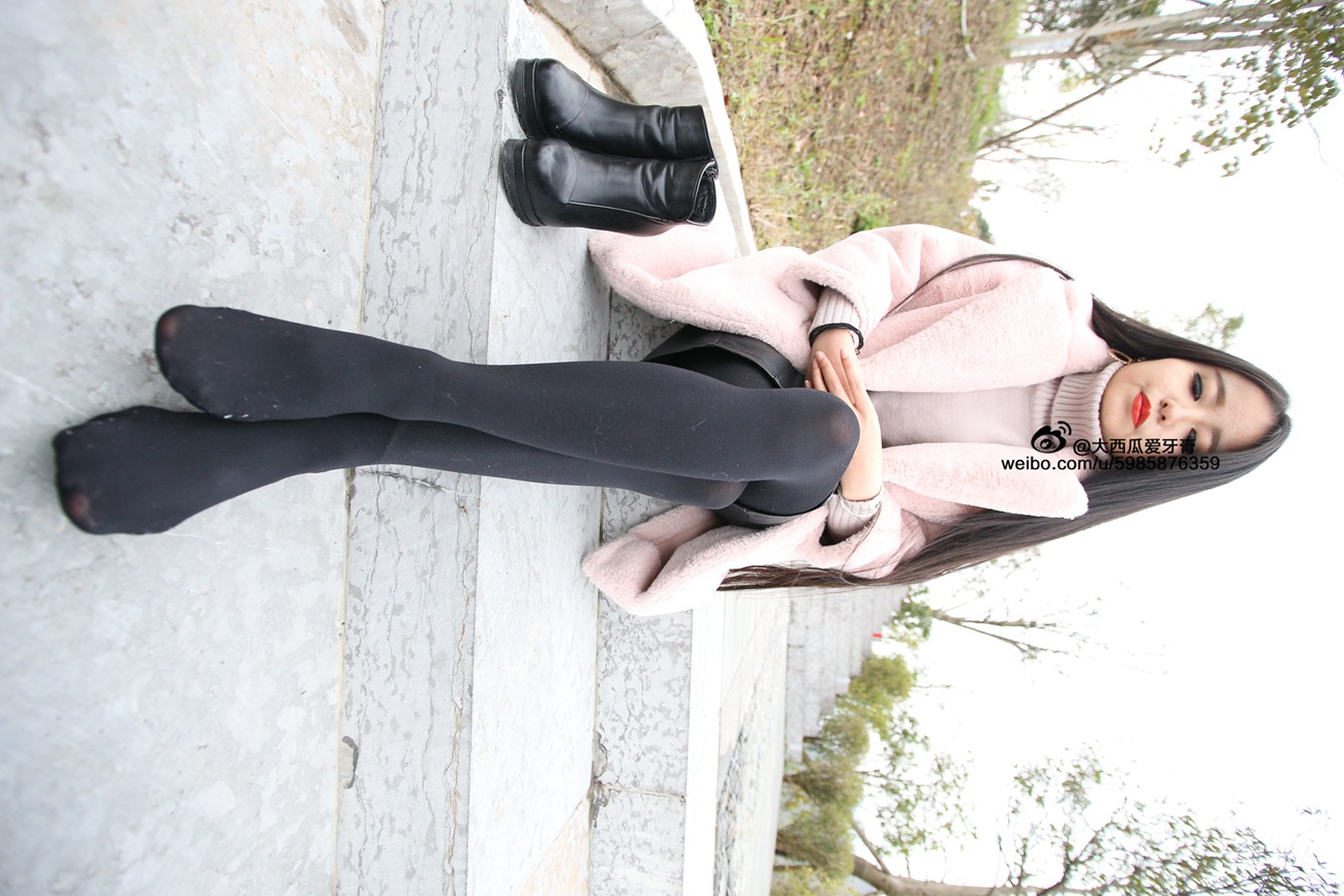 图片[142]-大西瓜爱牙膏-早期作品-S043  黑丝 [350P] – 速更版-美库