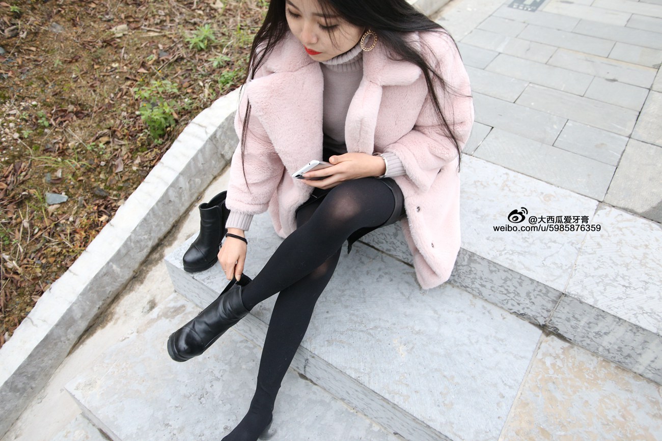 图片[178]-大西瓜爱牙膏-早期作品-S043  黑丝 [350P] – 速更版-美库