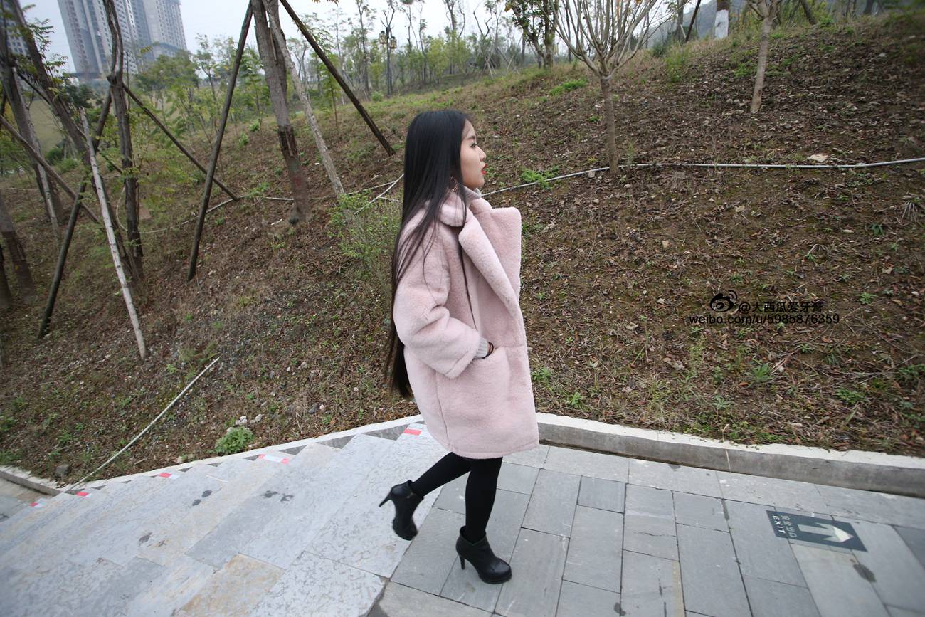 图片[182]-大西瓜爱牙膏-早期作品-S043  黑丝 [350P] – 速更版-美库