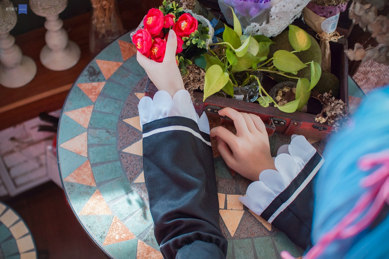 图片[6]-南桃Momoko  蕾姆[19P] – 速更版-美库