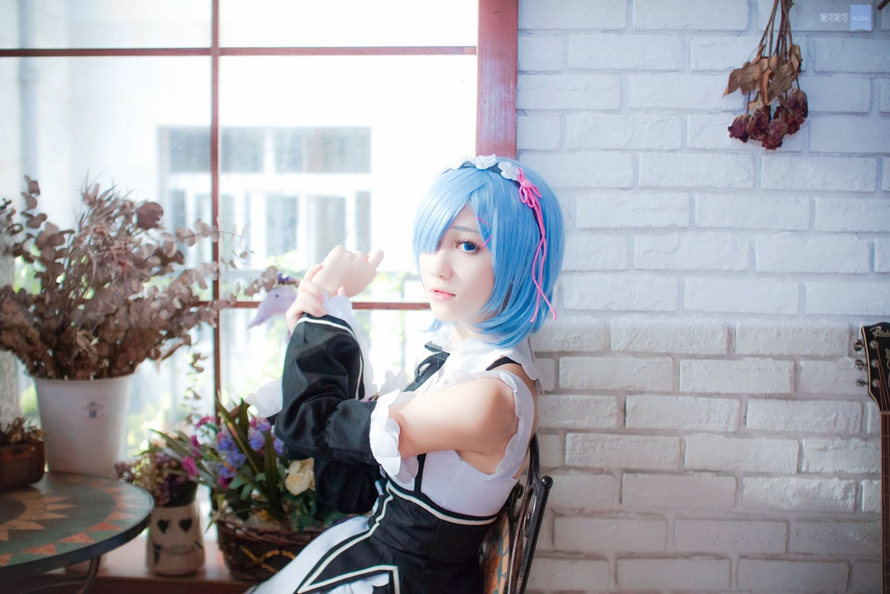 图片[7]-南桃Momoko  蕾姆[19P] – 速更版-美库