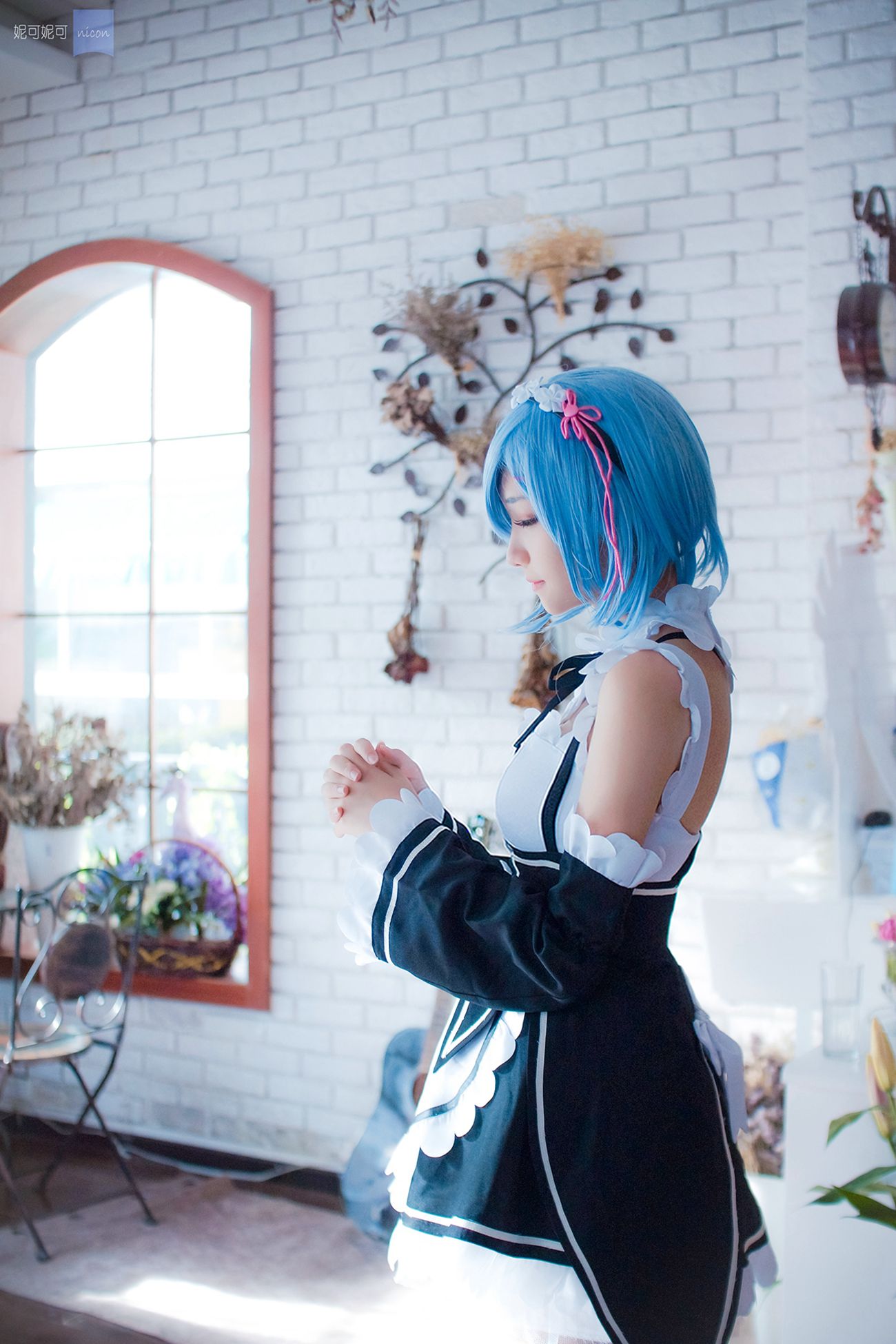 图片[8]-南桃Momoko  蕾姆[19P] – 速更版-美库