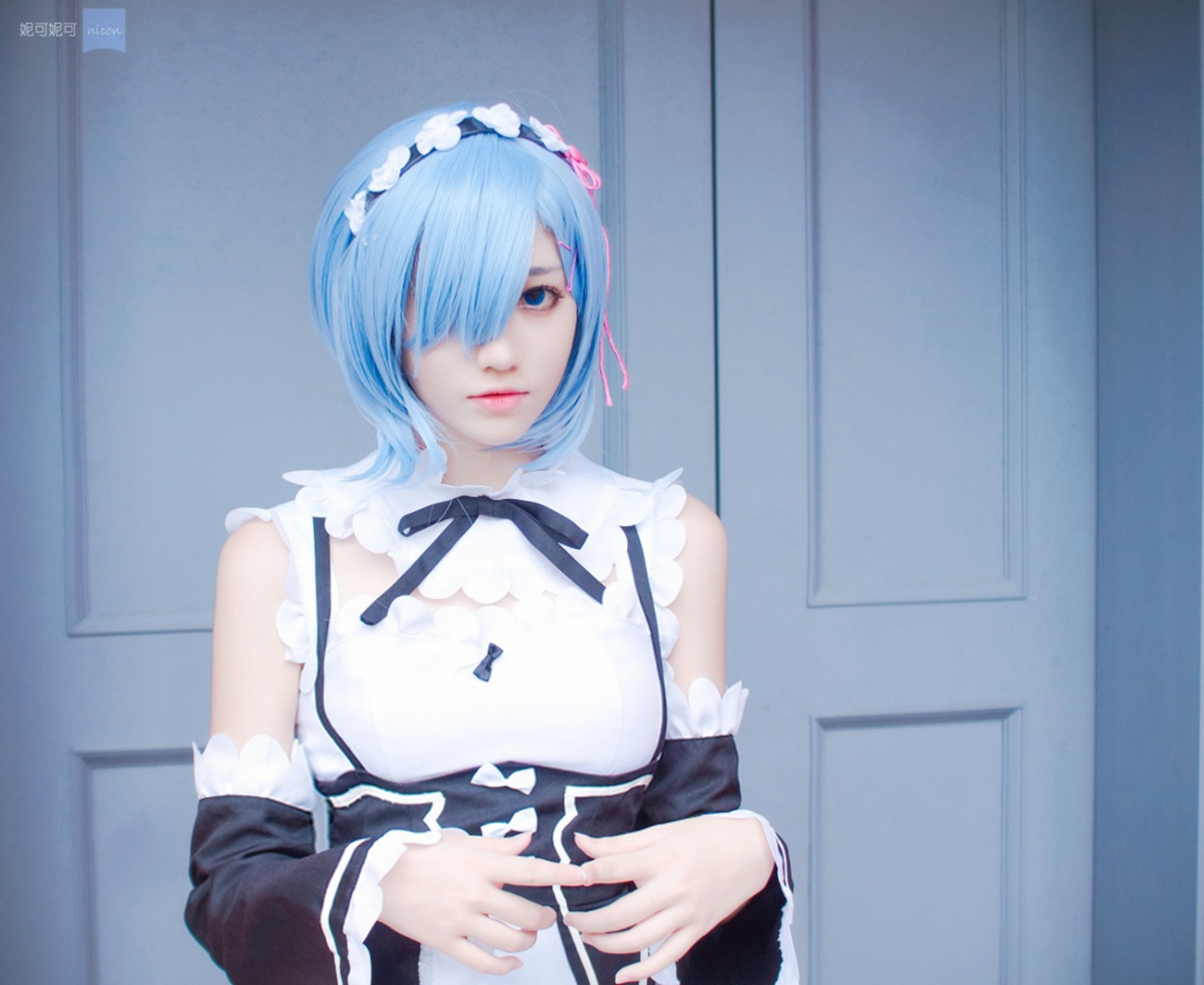 图片[16]-南桃Momoko  蕾姆[19P] – 速更版-美库