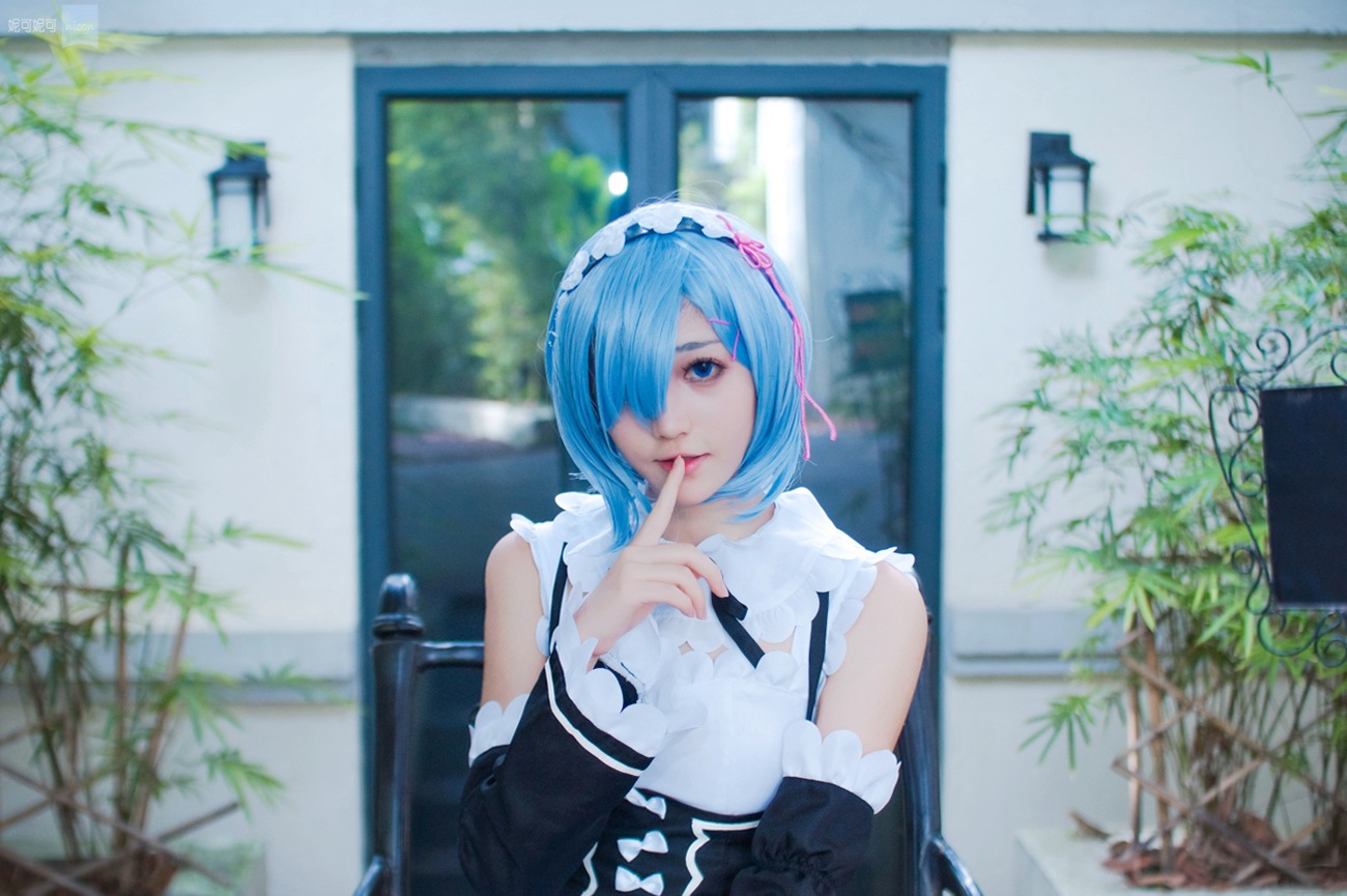 图片[17]-南桃Momoko  蕾姆[19P] – 速更版-美库