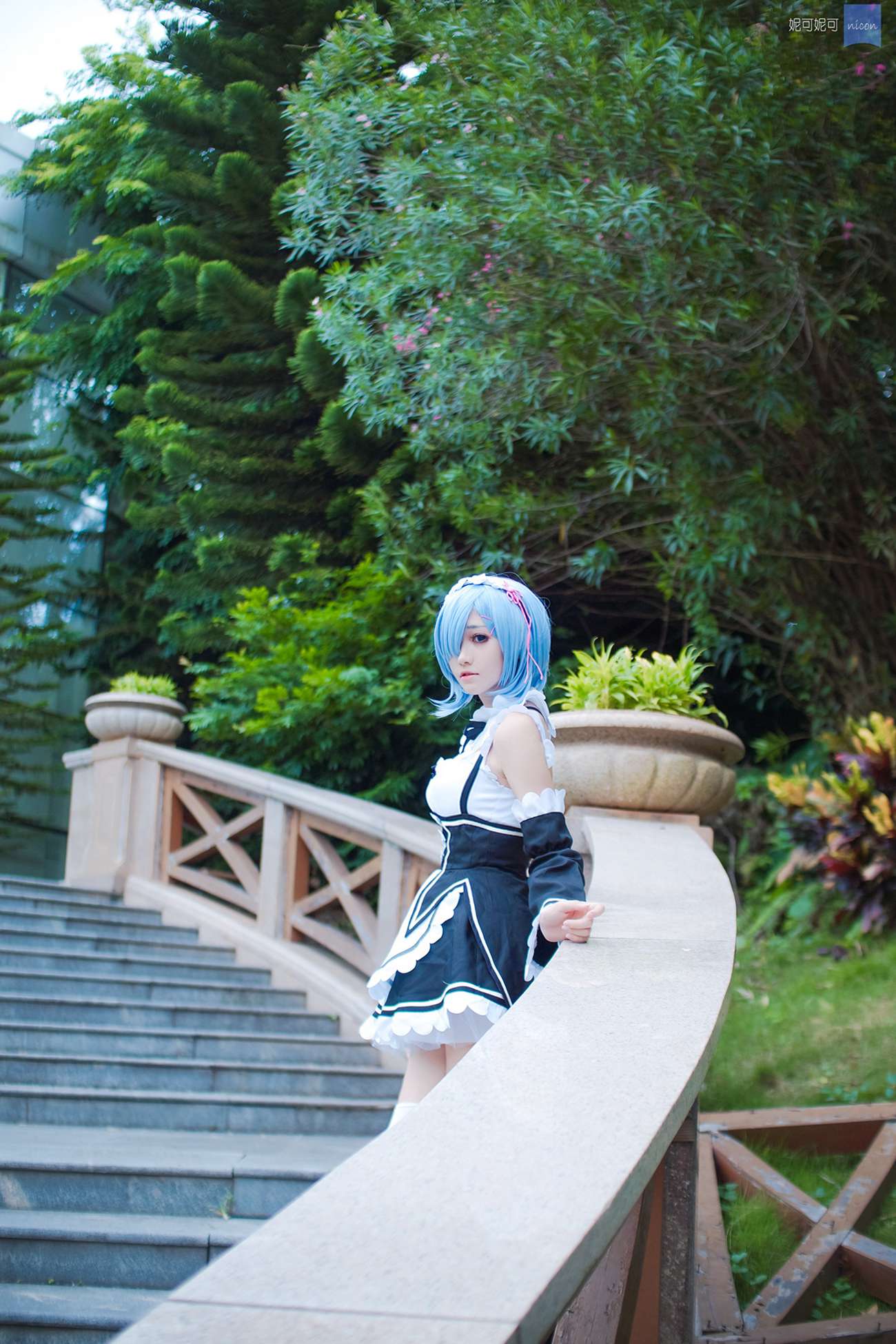 图片[19]-南桃Momoko  蕾姆[19P] – 速更版-美库