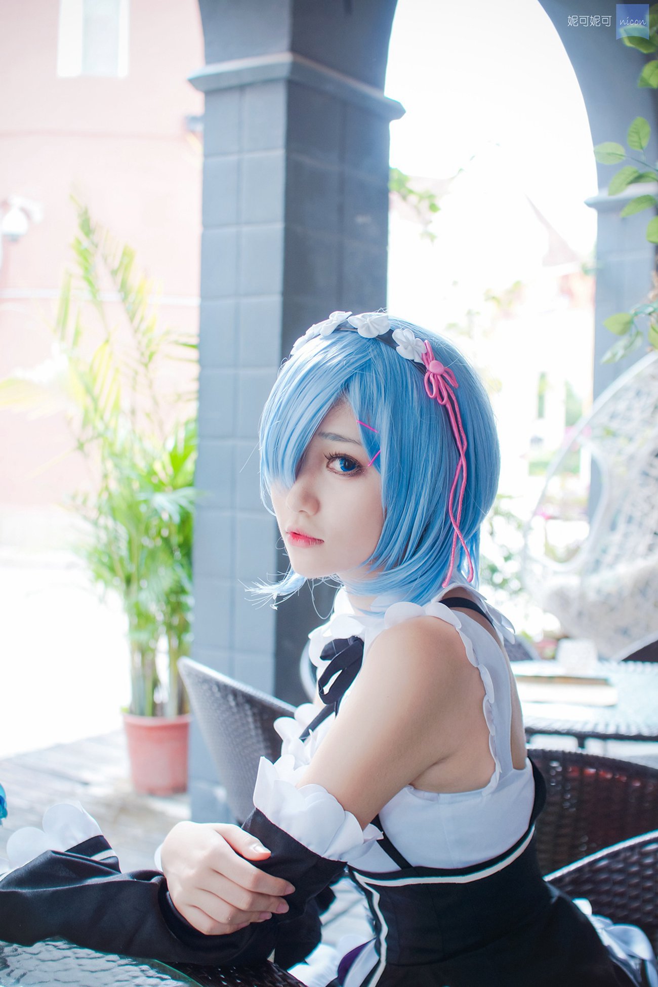 图片[20]-南桃Momoko  蕾姆[19P] – 速更版-美库