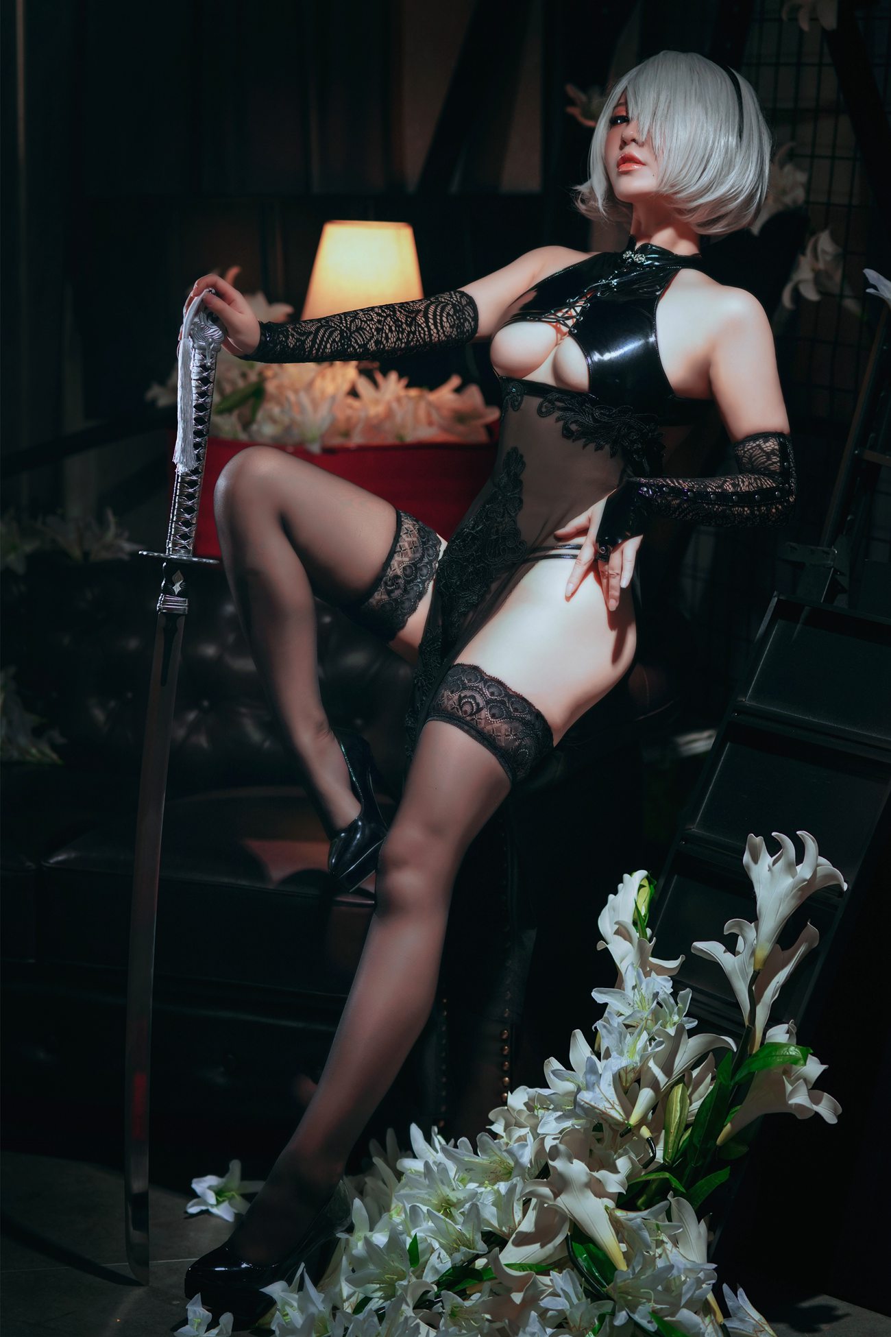 图片[22]-半半子 – 2B靡烟旗袍[37P] – 速更版-美库