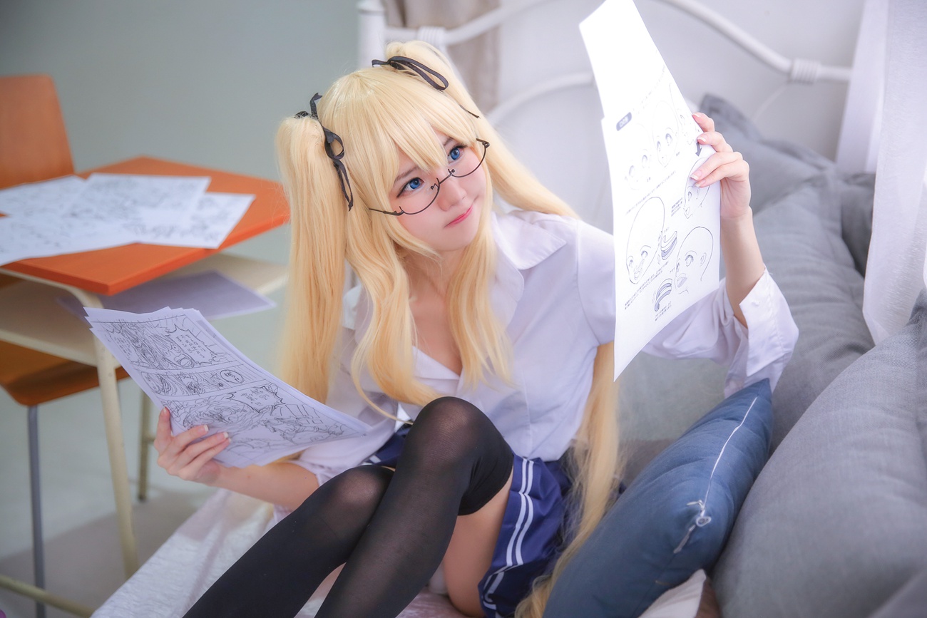 图片[34]-Sally Dorasnow – Eriri School Girl[43P] – 速更版-美库
