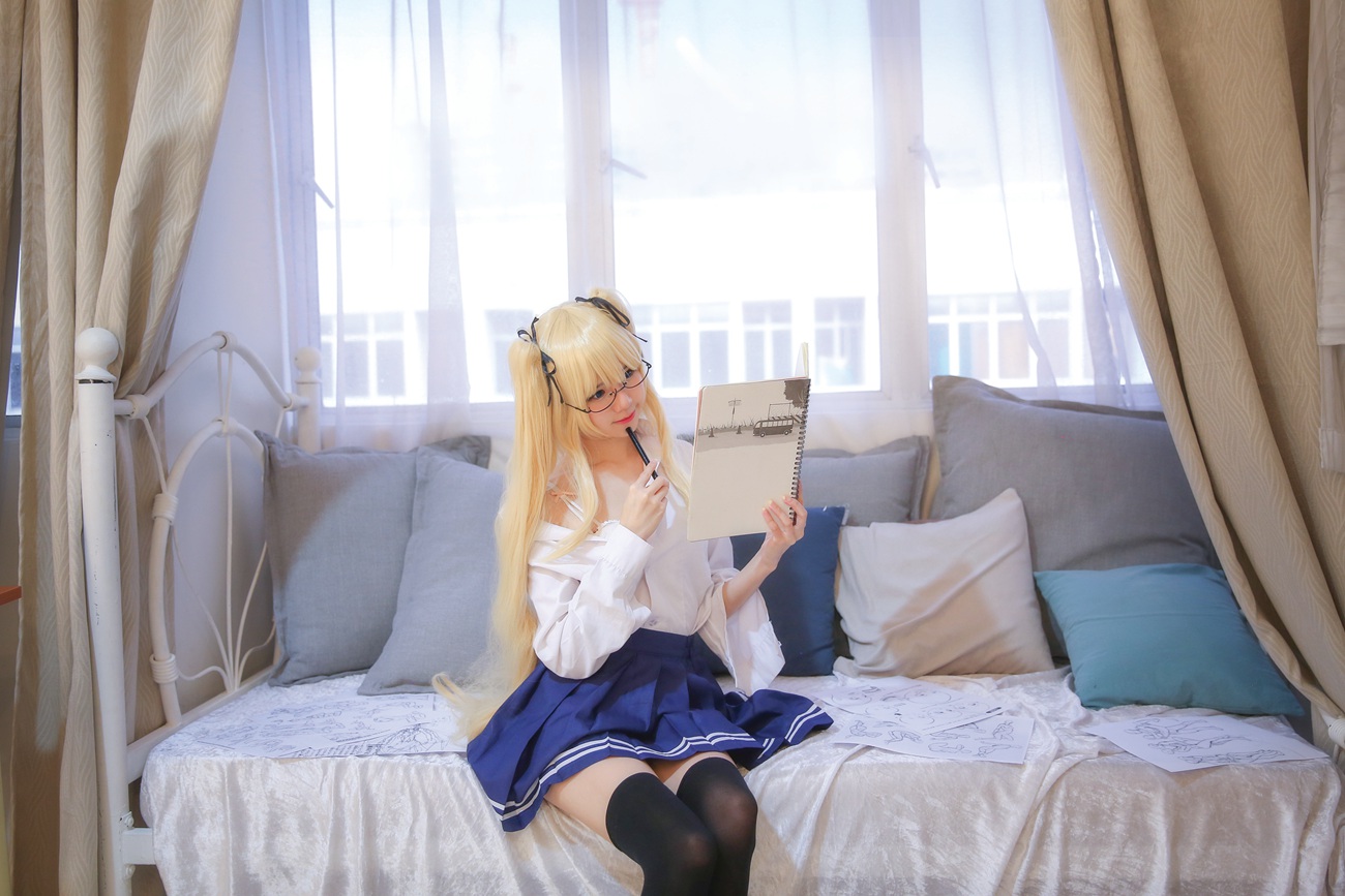 图片[39]-Sally Dorasnow – Eriri School Girl[43P] – 速更版-美库