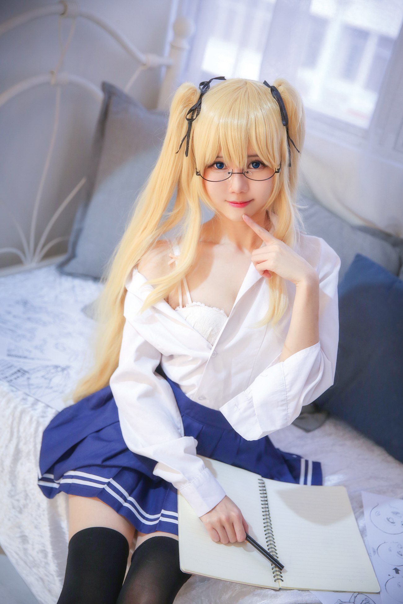 图片[40]-Sally Dorasnow – Eriri School Girl[43P] – 速更版-美库