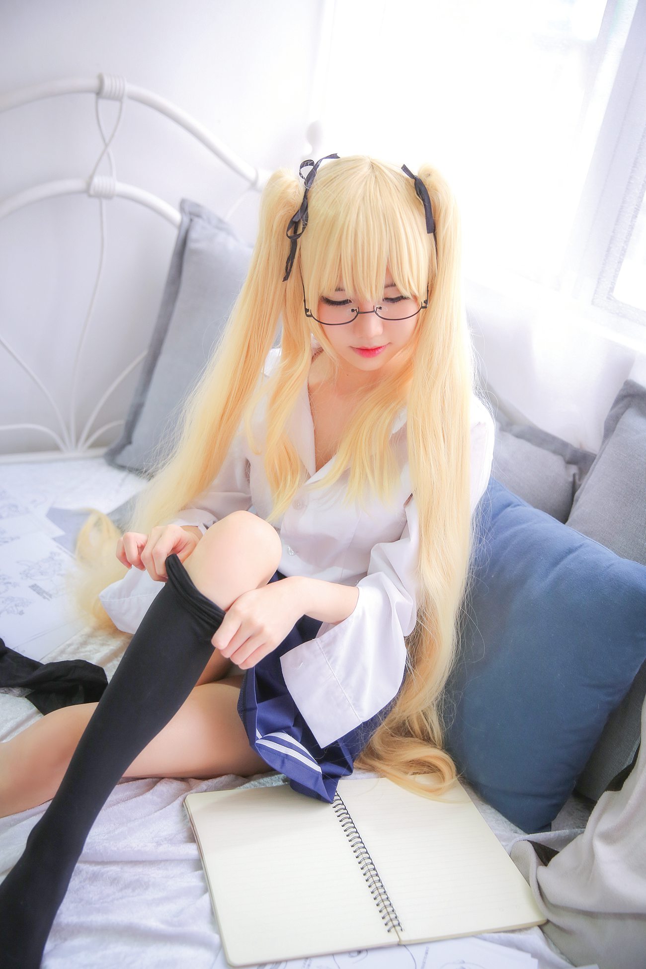 图片[44]-Sally Dorasnow – Eriri School Girl[43P] – 速更版-美库
