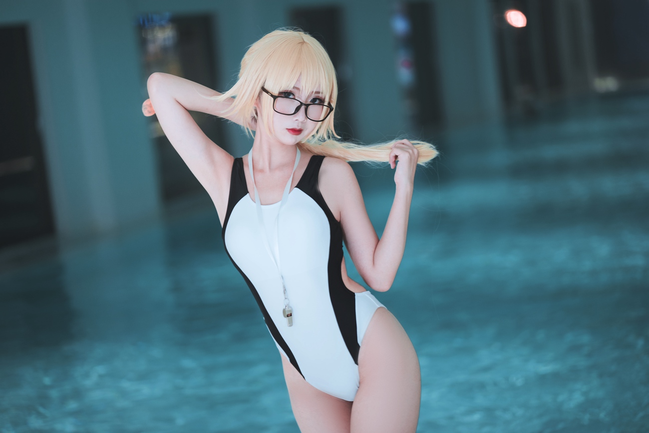 图片[6]-面饼仙儿  贞德泳衣[15P] – 速更版-美库