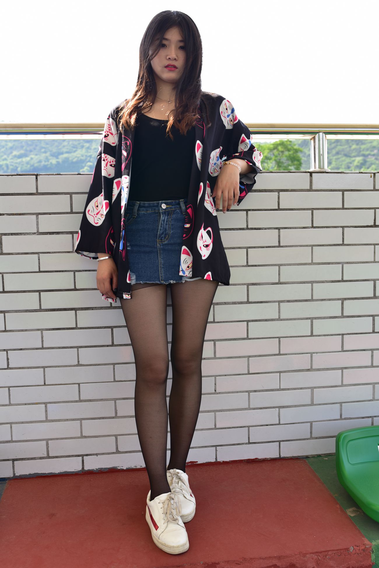 图片[6]-大生模拍 NO.248 操场牛仔裙黑丝[25P] – 速更版-美库