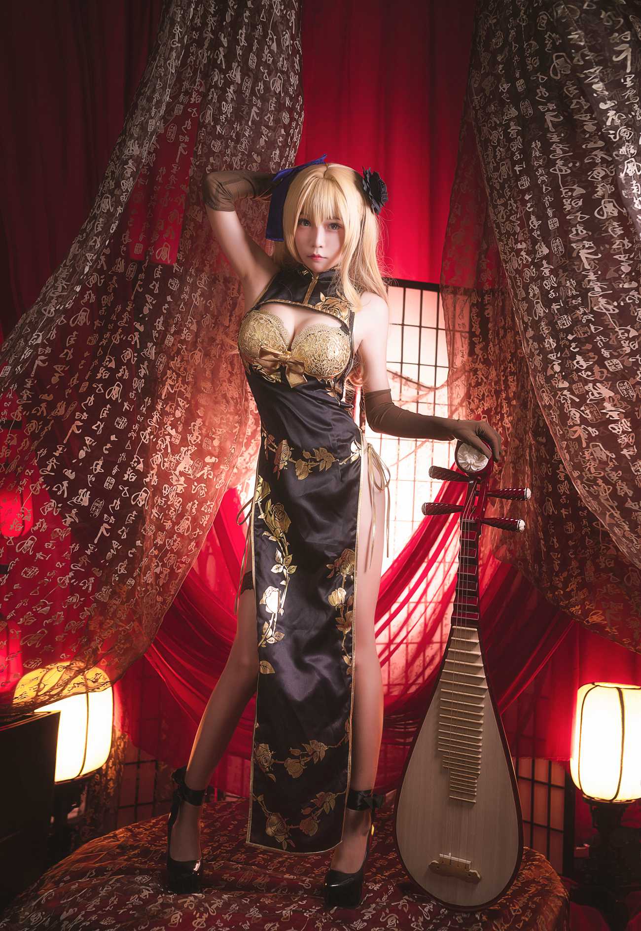 图片[22]-香草喵露露 – 潘金莲[23P] – 速更版-美库