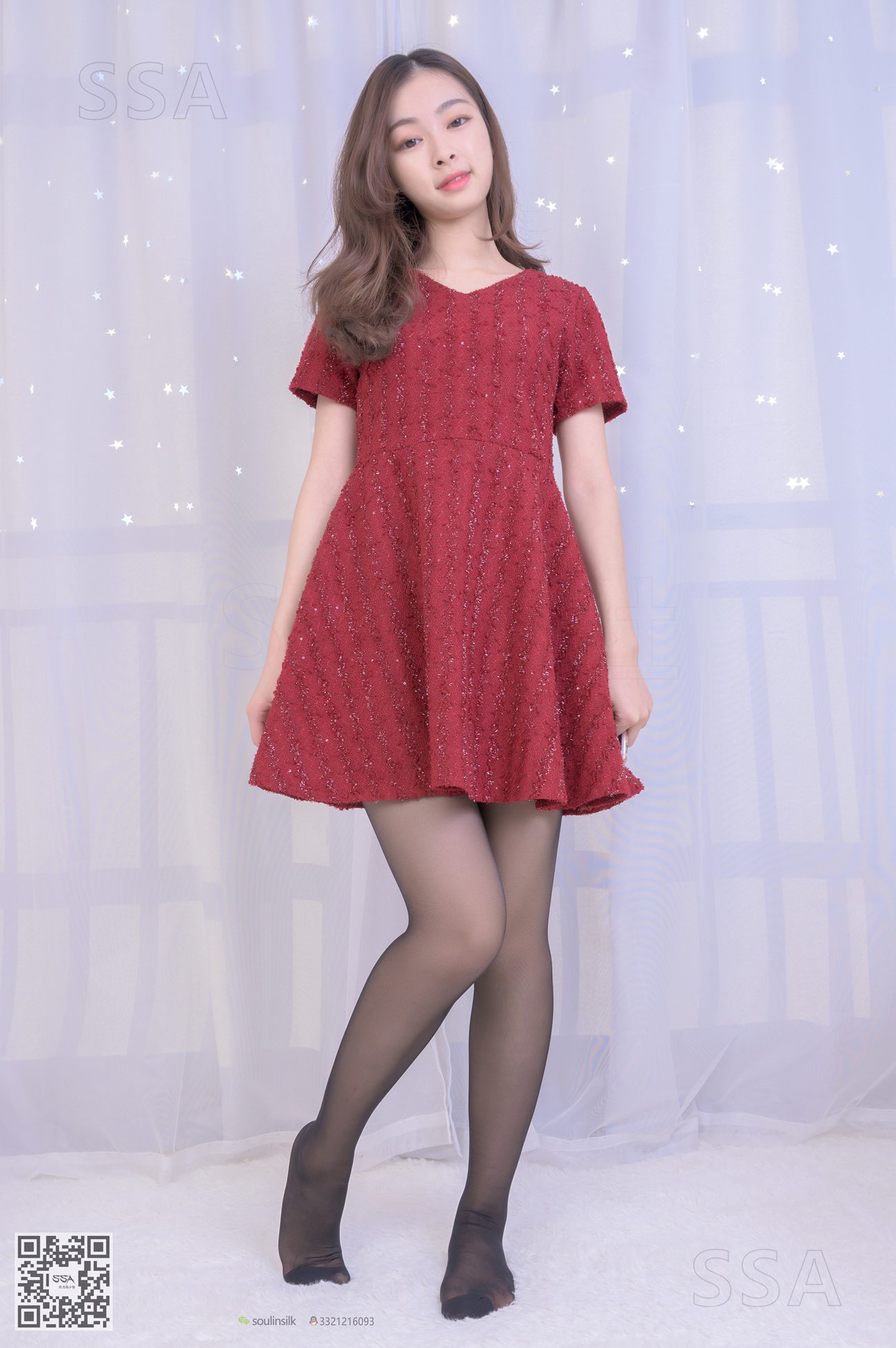 图片[113]-[SSA丝社]超清写真 NO.242 可爱文娟的小红裙[128P] – 速更版-美库
