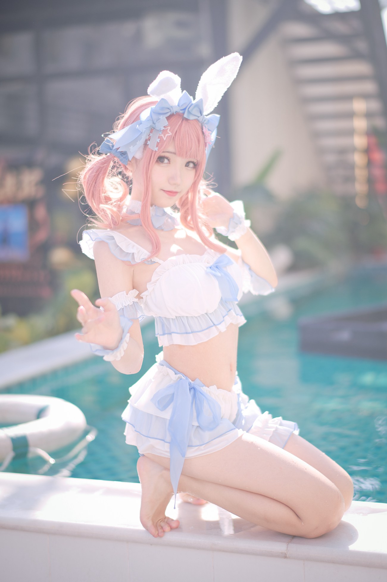 图片[33]-花柒Hana – 夏日甜芯 泳装[37P] – 速更版-美库