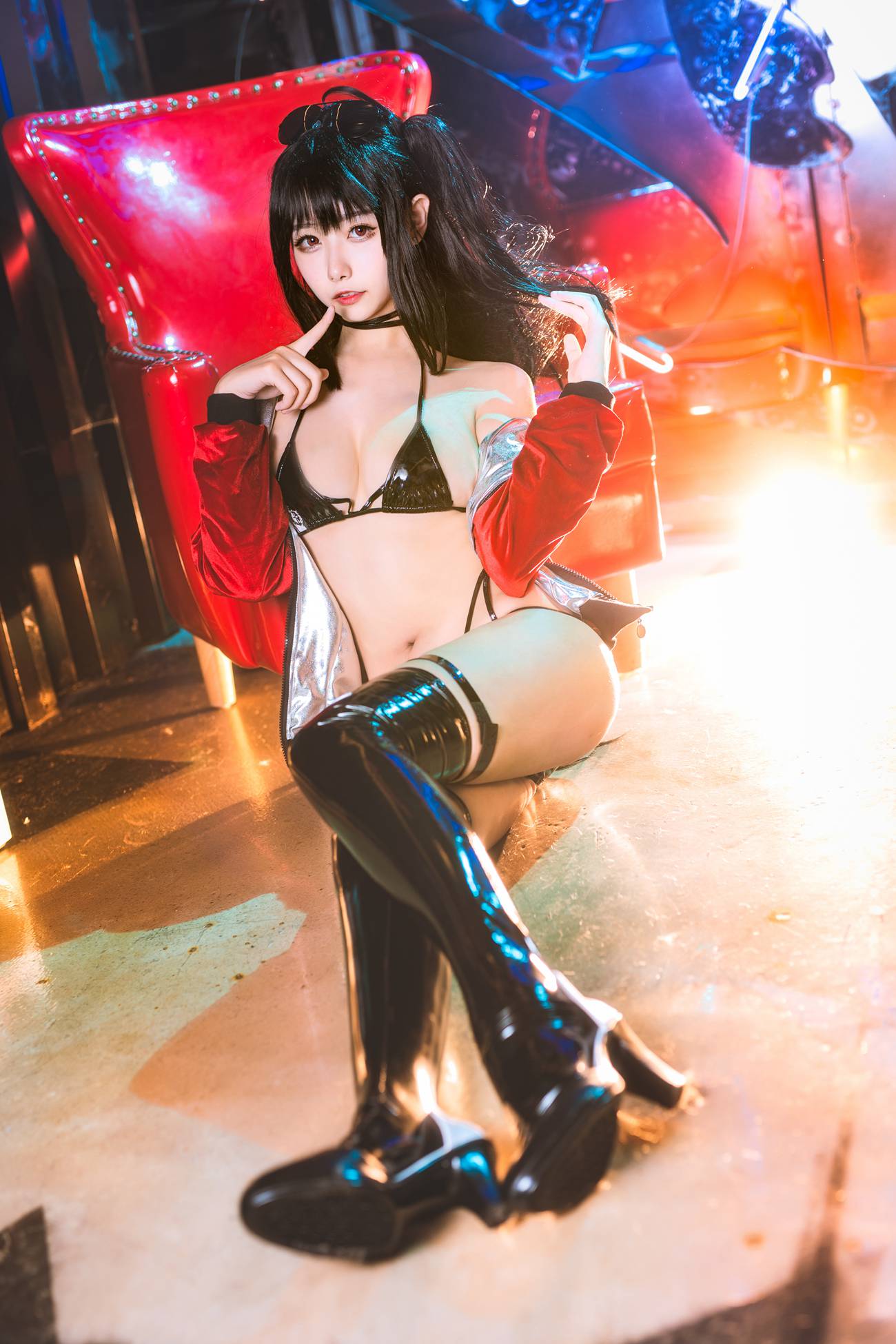 图片[11]-Momoko葵葵 – 大凤之赛车[19P] – 速更版-美库