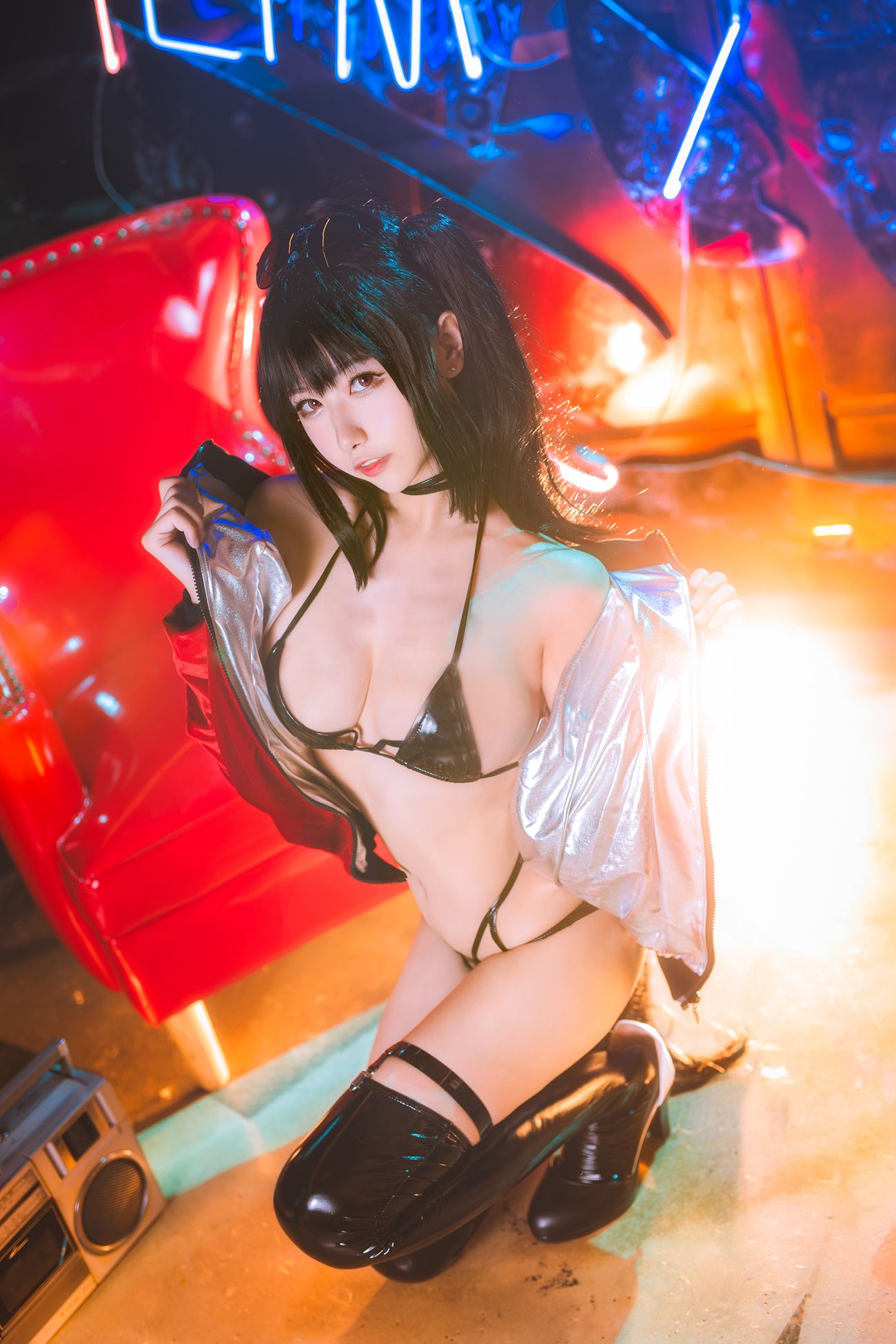 图片[14]-Momoko葵葵 – 大凤之赛车[19P] – 速更版-美库