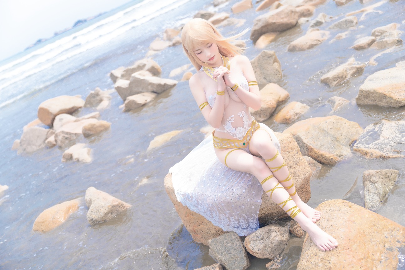 图片[28]-清水由乃 – 玛丽萝丝白色泳衣[33P] – 速更版-美库