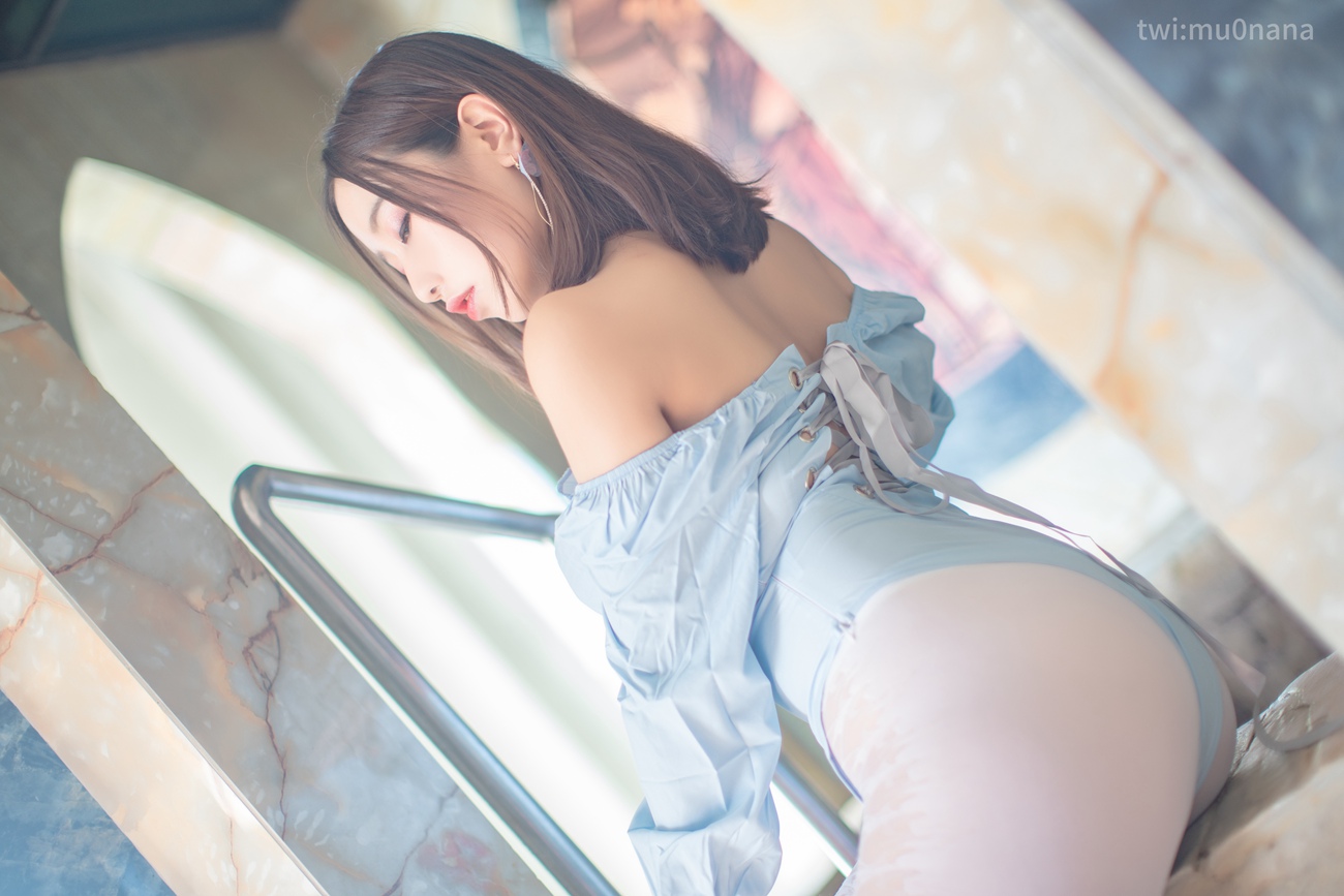 图片[18]-穆零Mu0 – 温泉 白丝[37P] – 速更版-美库