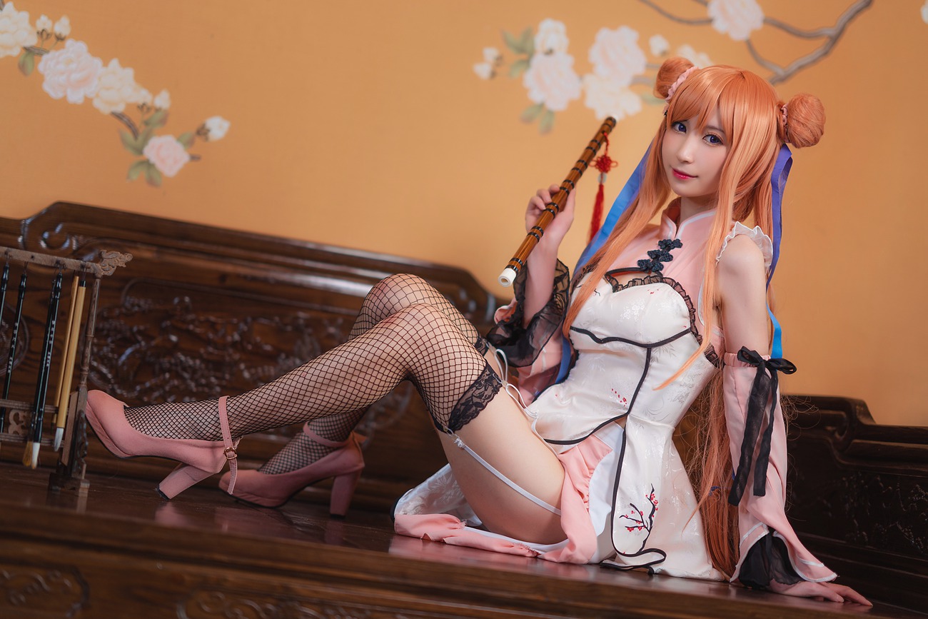 图片[11]-贝儿酱Miki – 春梅COS[18P] – 速更版-美库