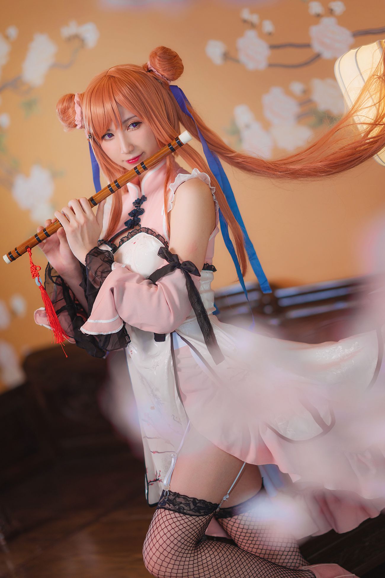 图片[15]-贝儿酱Miki – 春梅COS[18P] – 速更版-美库