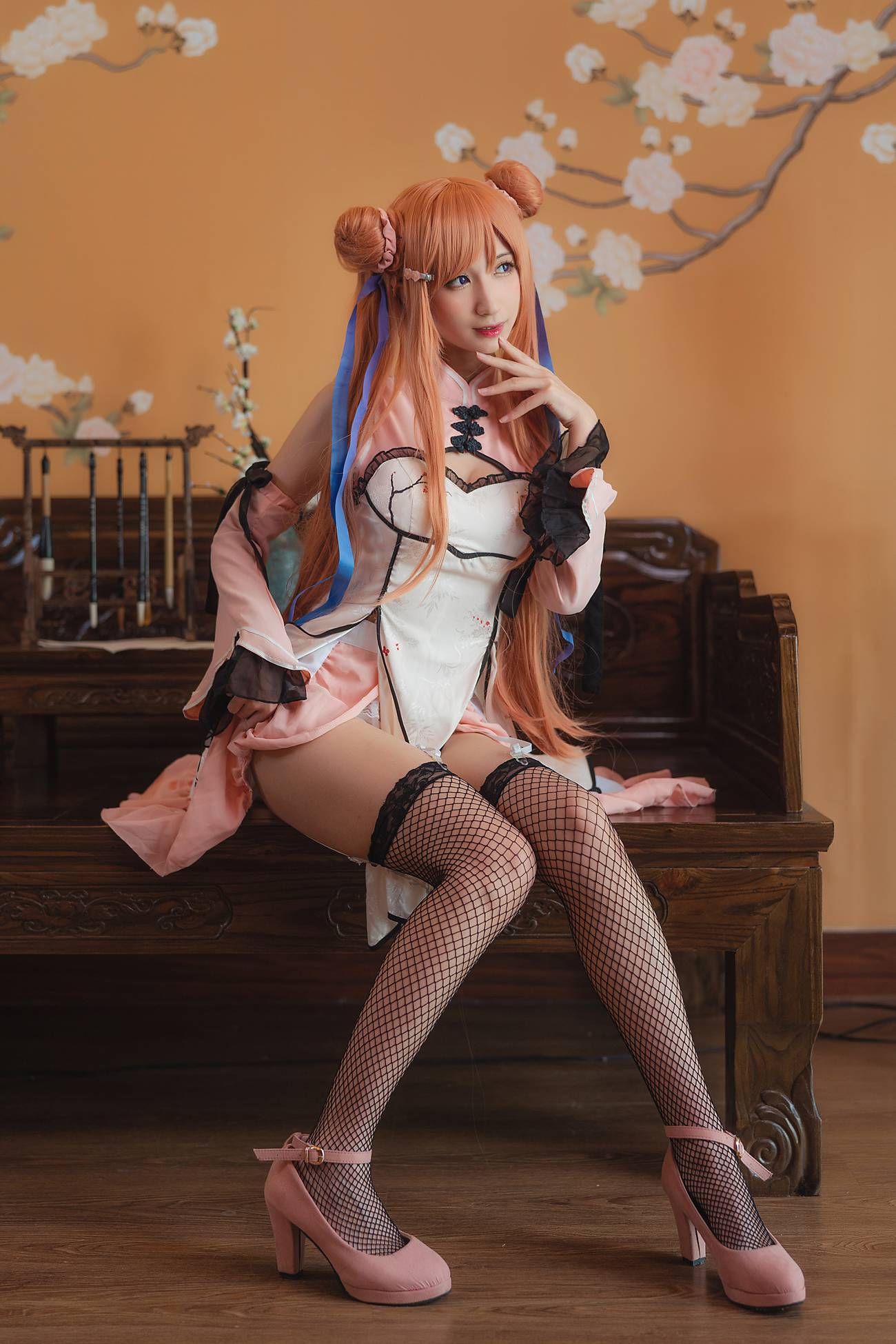 图片[19]-贝儿酱Miki – 春梅COS[18P] – 速更版-美库