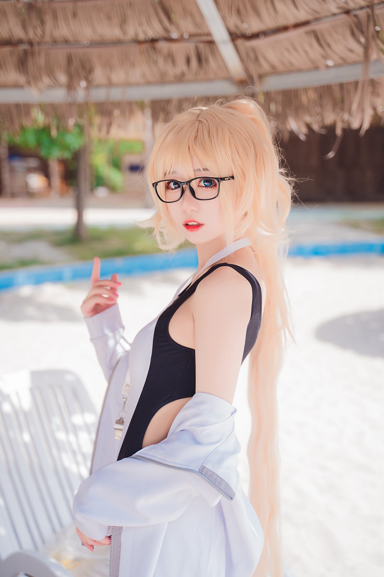 图片[9]-猫君君MaoJun – 贞德竞技泳装[46P] – 速更版-美库