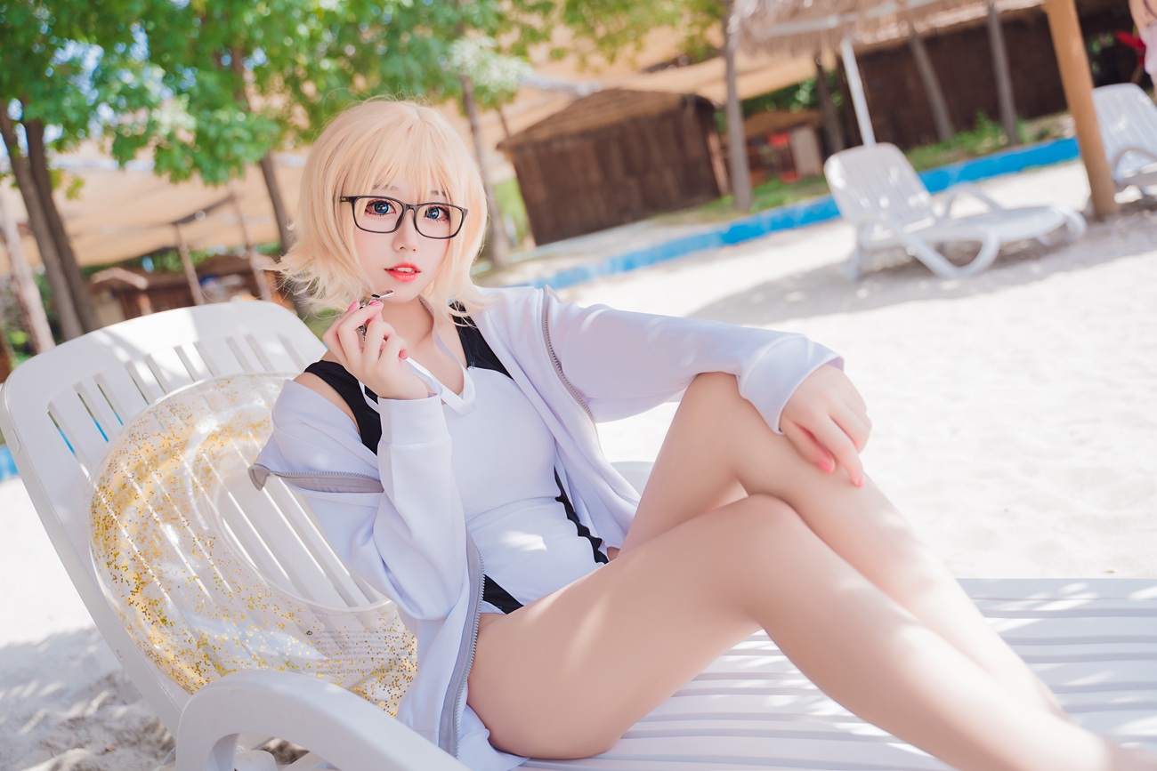 图片[13]-猫君君MaoJun – 贞德竞技泳装[46P] – 速更版-美库