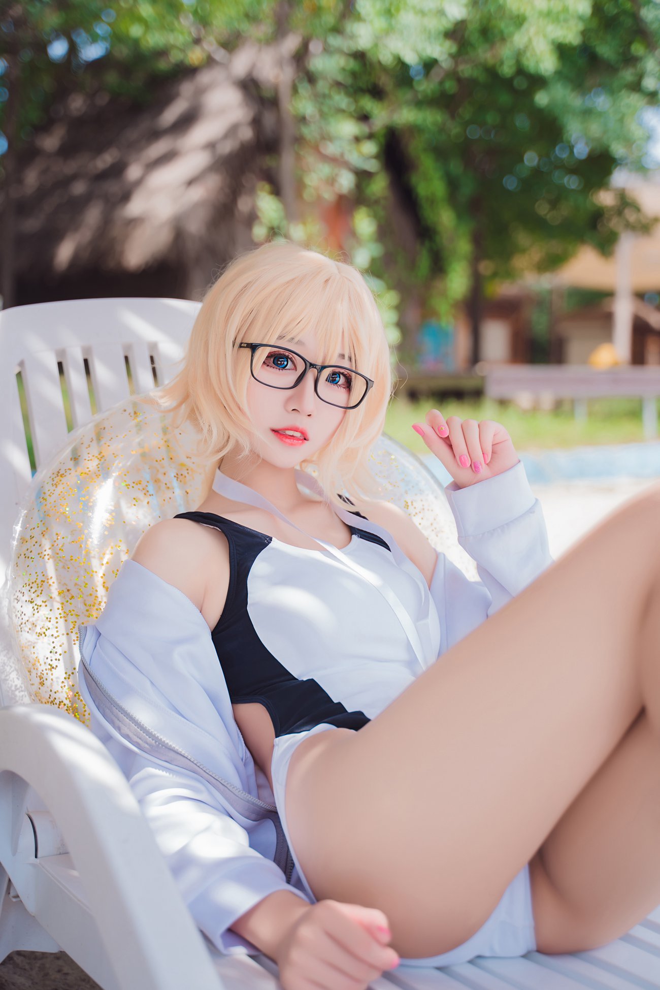 图片[24]-猫君君MaoJun – 贞德竞技泳装[46P] – 速更版-美库