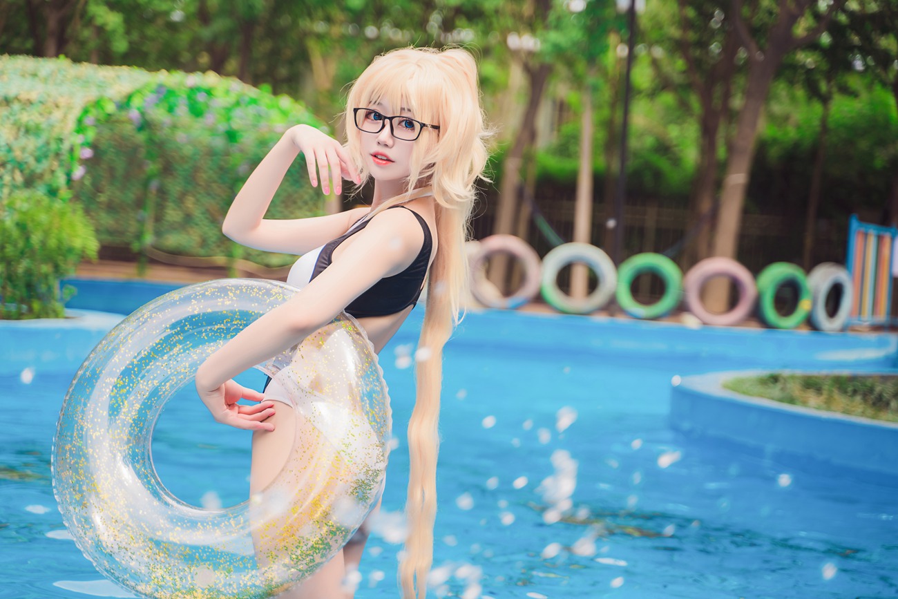 图片[46]-猫君君MaoJun – 贞德竞技泳装[46P] – 速更版-美库