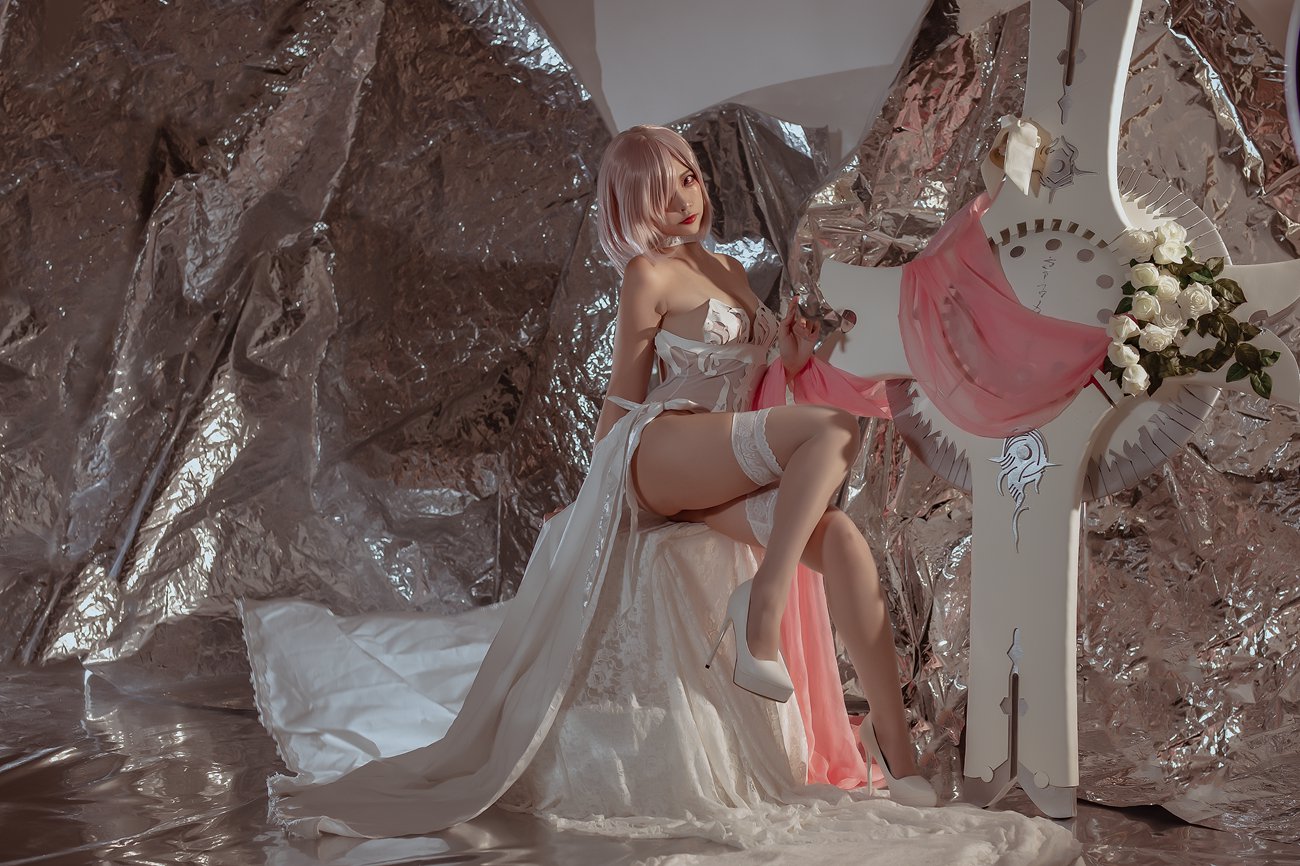 图片[6]-二佐Nisa – 玛修婚纱 [42P] – 速更版-美库