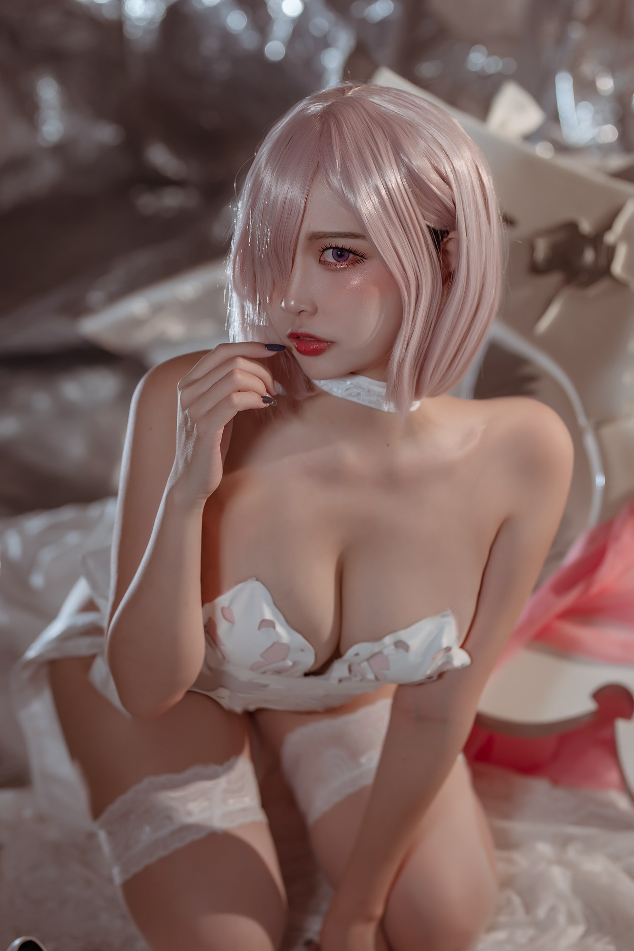 图片[40]-二佐Nisa – 玛修婚纱 [42P] – 速更版-美库