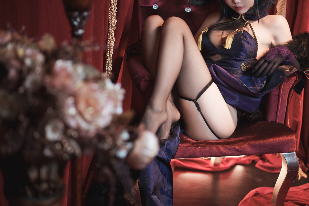 图片[8]-面饼仙儿 – 柴郡旗袍 [21P] – 速更版-美库