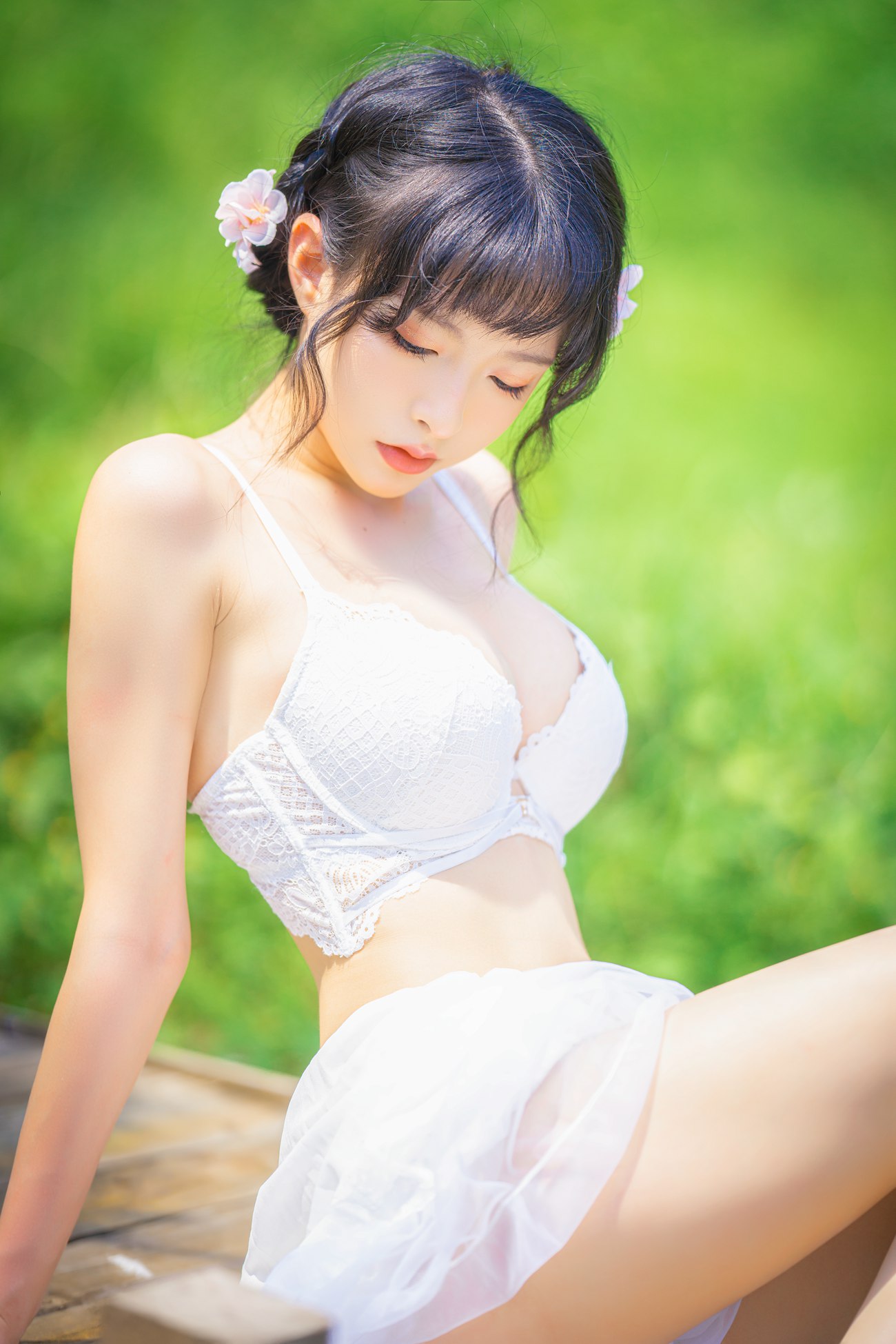 图片[10]-尤物清水由乃 – 蕾丝花园 [34P] – 速更版-美库