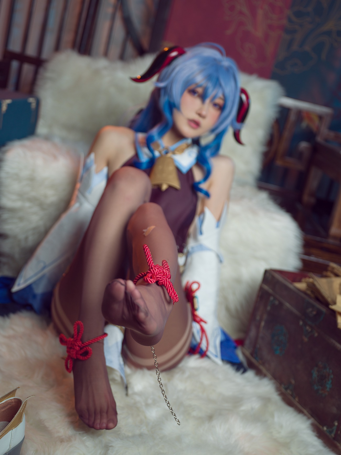 图片[11]-动漫博主 阿包也是兔娘 – 舰长 原神甘雨 [30P] – 速更版-美库