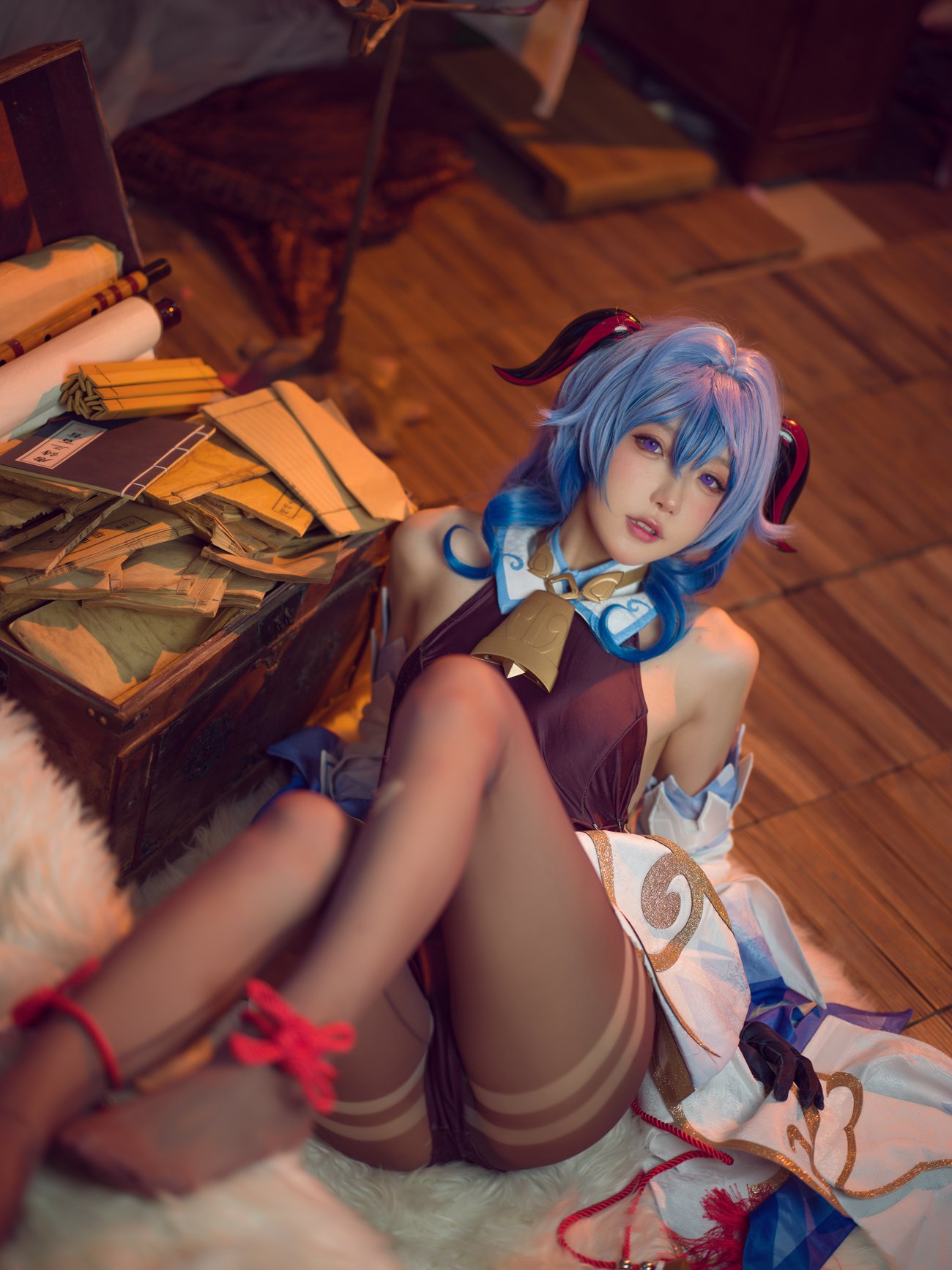 图片[24]-动漫博主 阿包也是兔娘 – 舰长 原神甘雨 [30P] – 速更版-美库