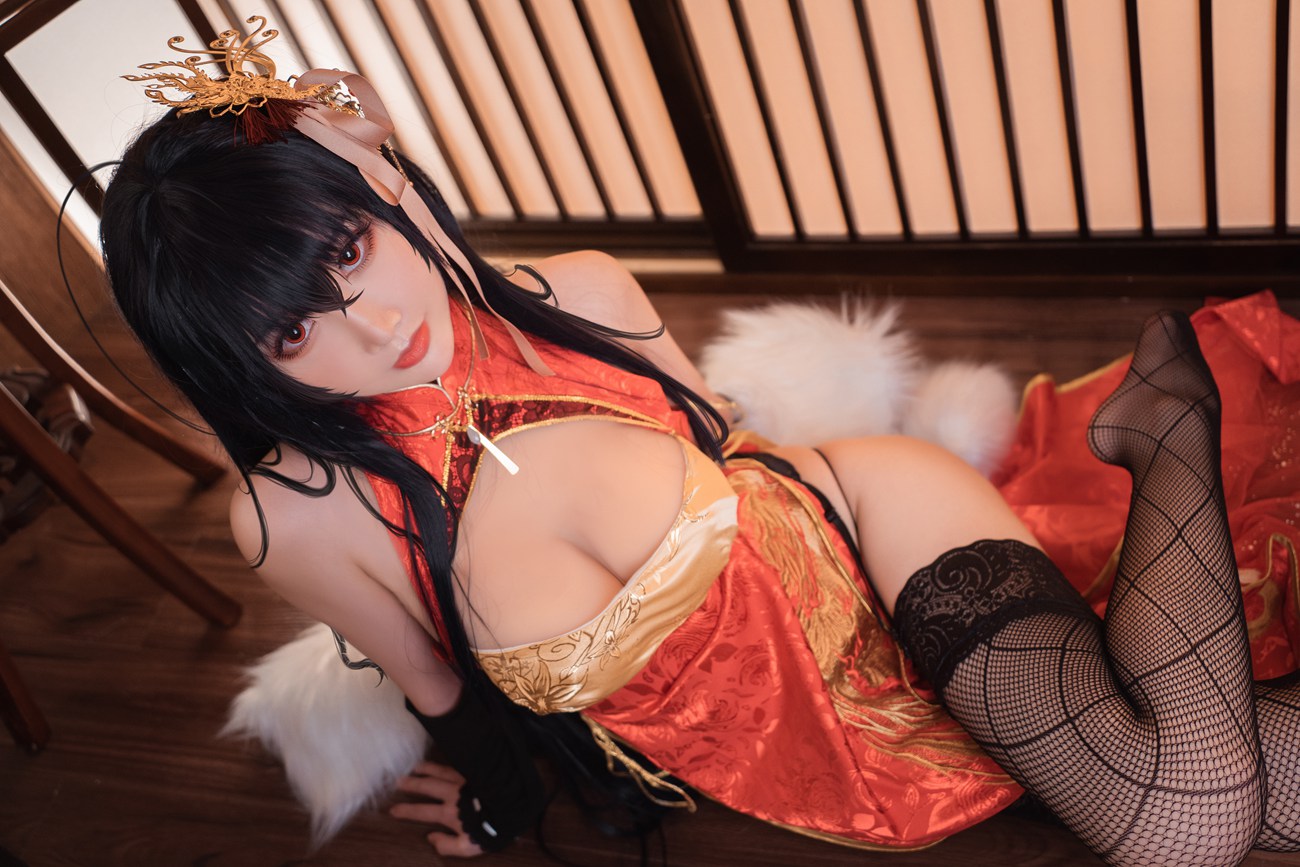 图片[22]-面饼仙儿 – 大凤旗袍[30P] – 速更版-美库