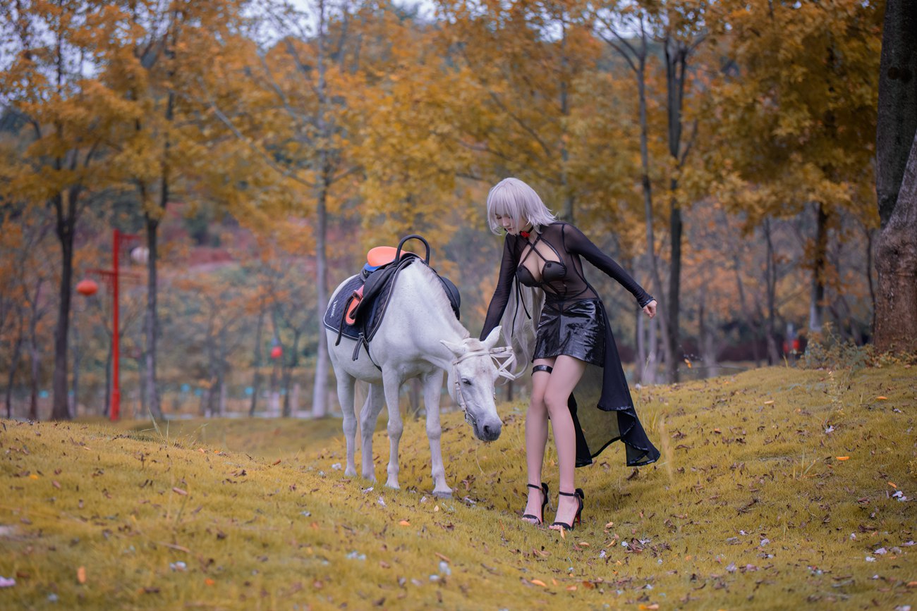 图片[10]-仙九Airi – 黑贞马会[18P] – 速更版-美库