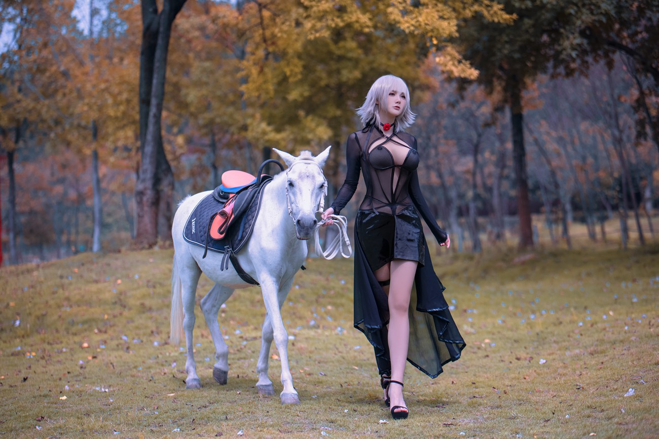 图片[11]-仙九Airi – 黑贞马会[18P] – 速更版-美库