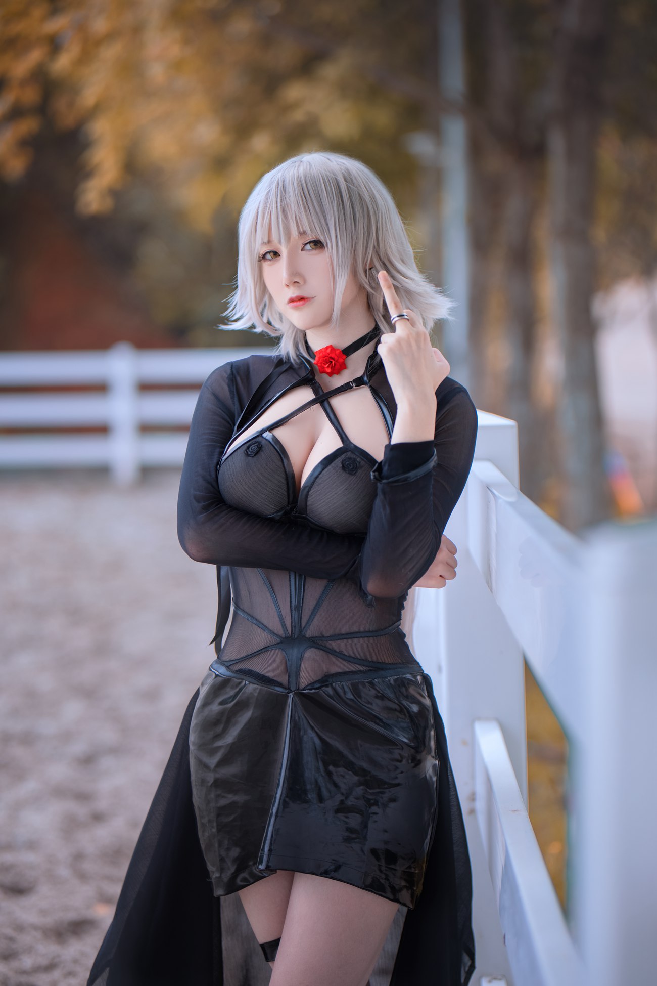 图片[15]-仙九Airi – 黑贞马会[18P] – 速更版-美库