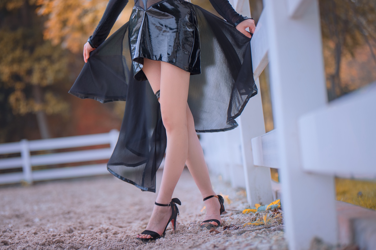 图片[16]-仙九Airi – 黑贞马会[18P] – 速更版-美库