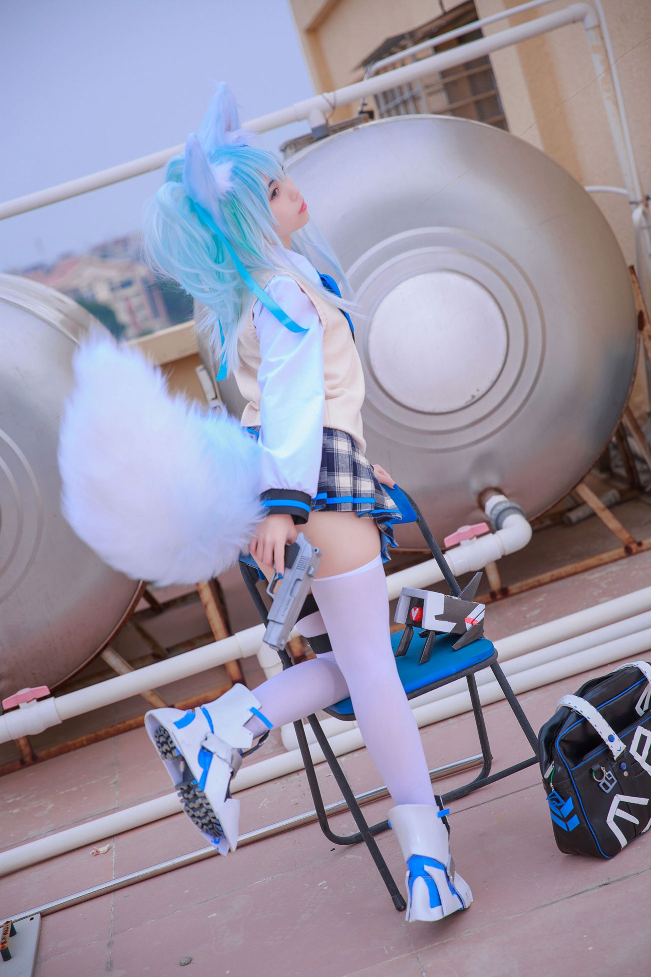 图片[12]-G44不会受伤 – 少女前线 PA15校服[33P] – 速更版-美库