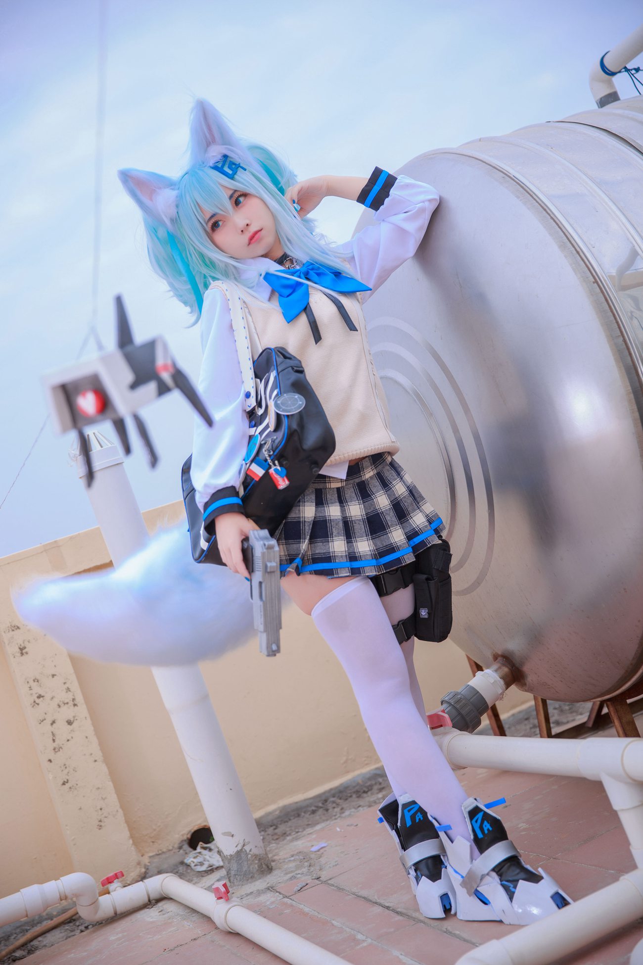 图片[14]-G44不会受伤 – 少女前线 PA15校服[33P] – 速更版-美库