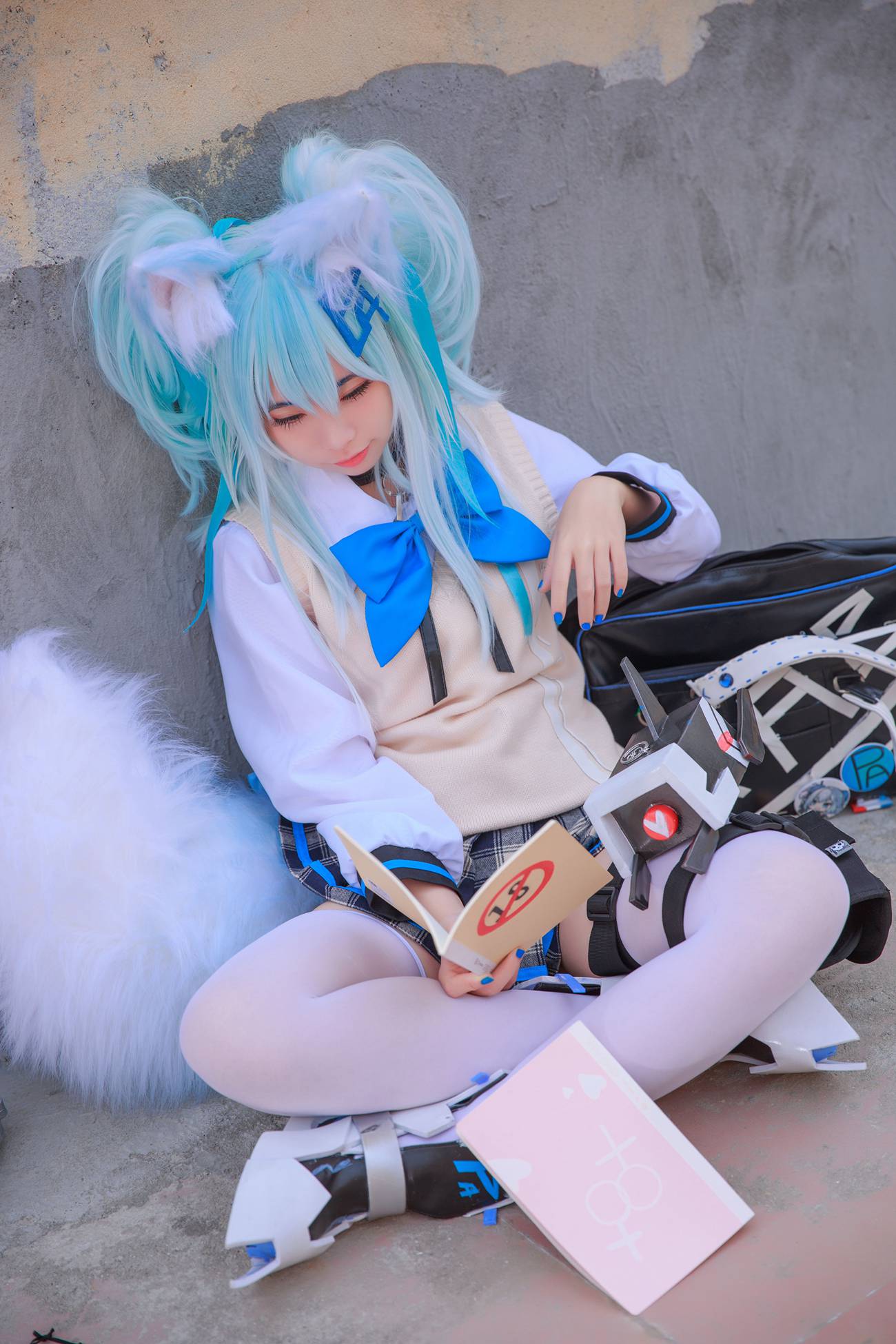 图片[20]-G44不会受伤 – 少女前线 PA15校服[33P] – 速更版-美库