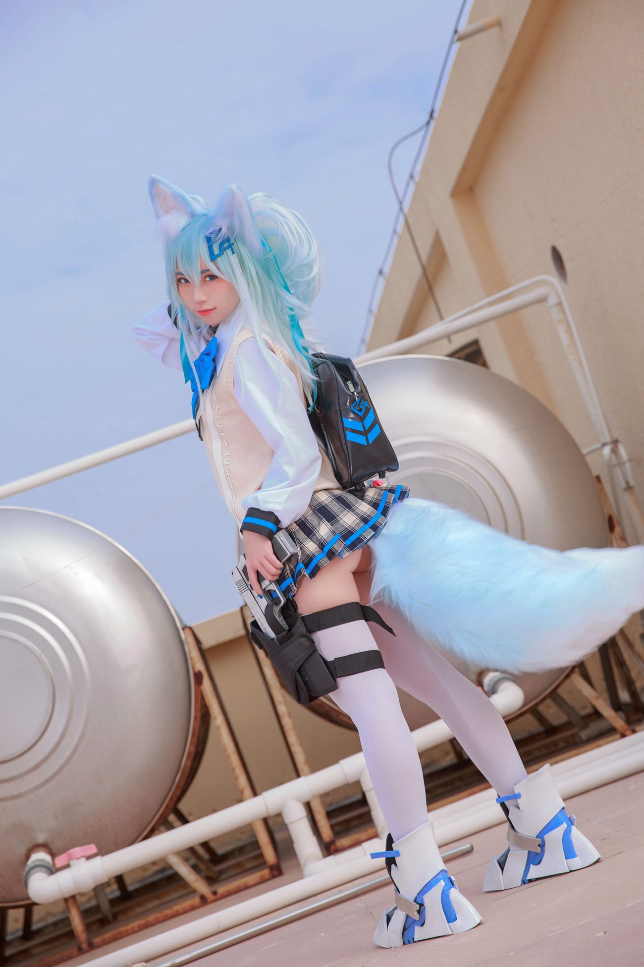 图片[27]-G44不会受伤 – 少女前线 PA15校服[33P] – 速更版-美库