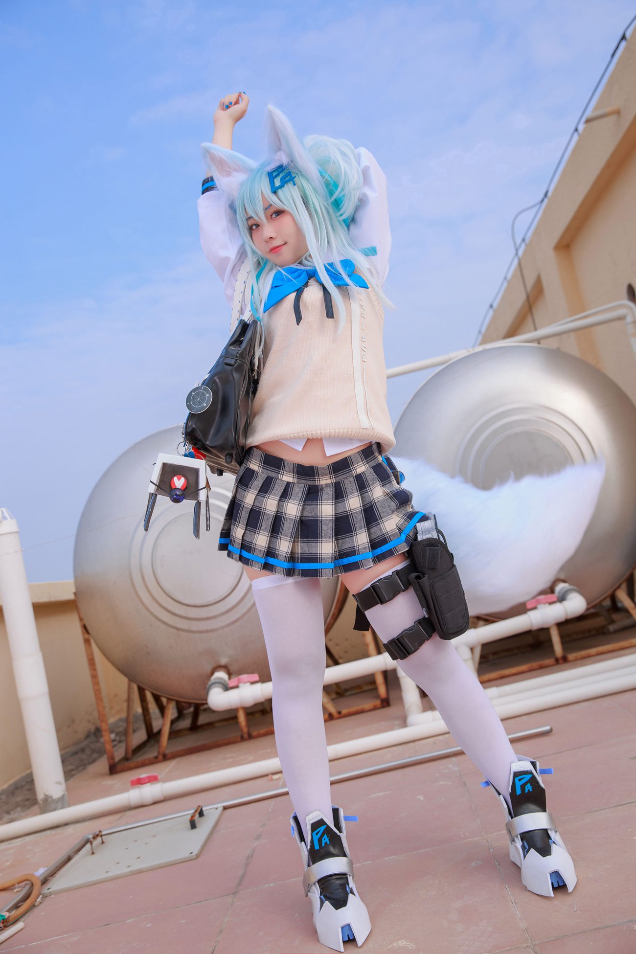 图片[28]-G44不会受伤 – 少女前线 PA15校服[33P] – 速更版-美库