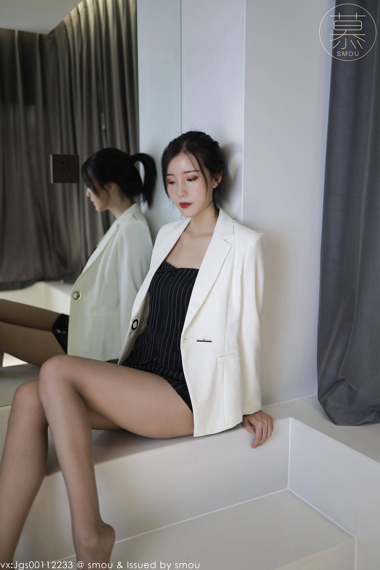 图片[39]-[丝慕SMOU]熟系列 S027 紫宁[40P] – 速更版-美库