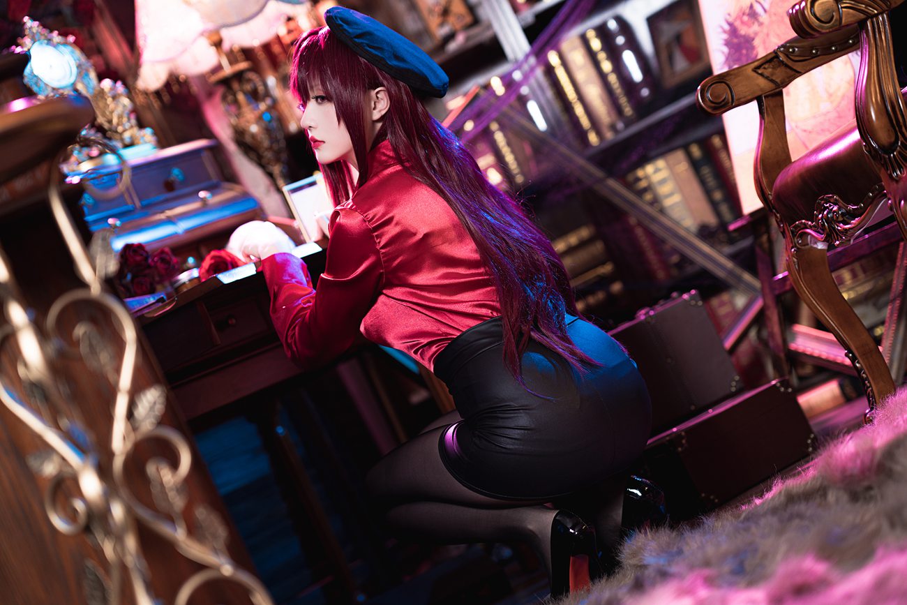 图片[39]-星之迟迟 – 斯卡哈-真红教枪[70P] – 速更版-美库